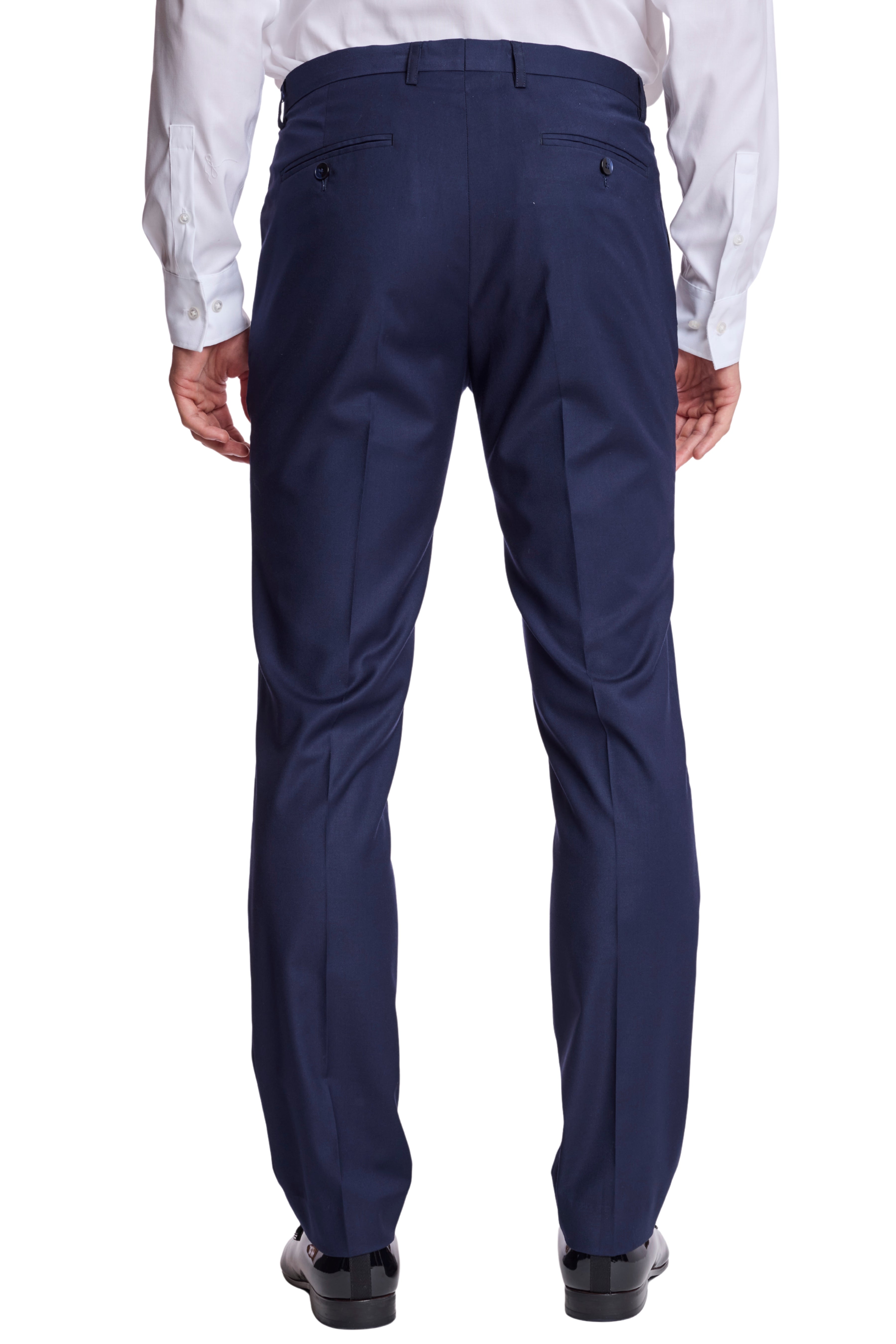 Downing Pants - slim - Solid Navy Blue
