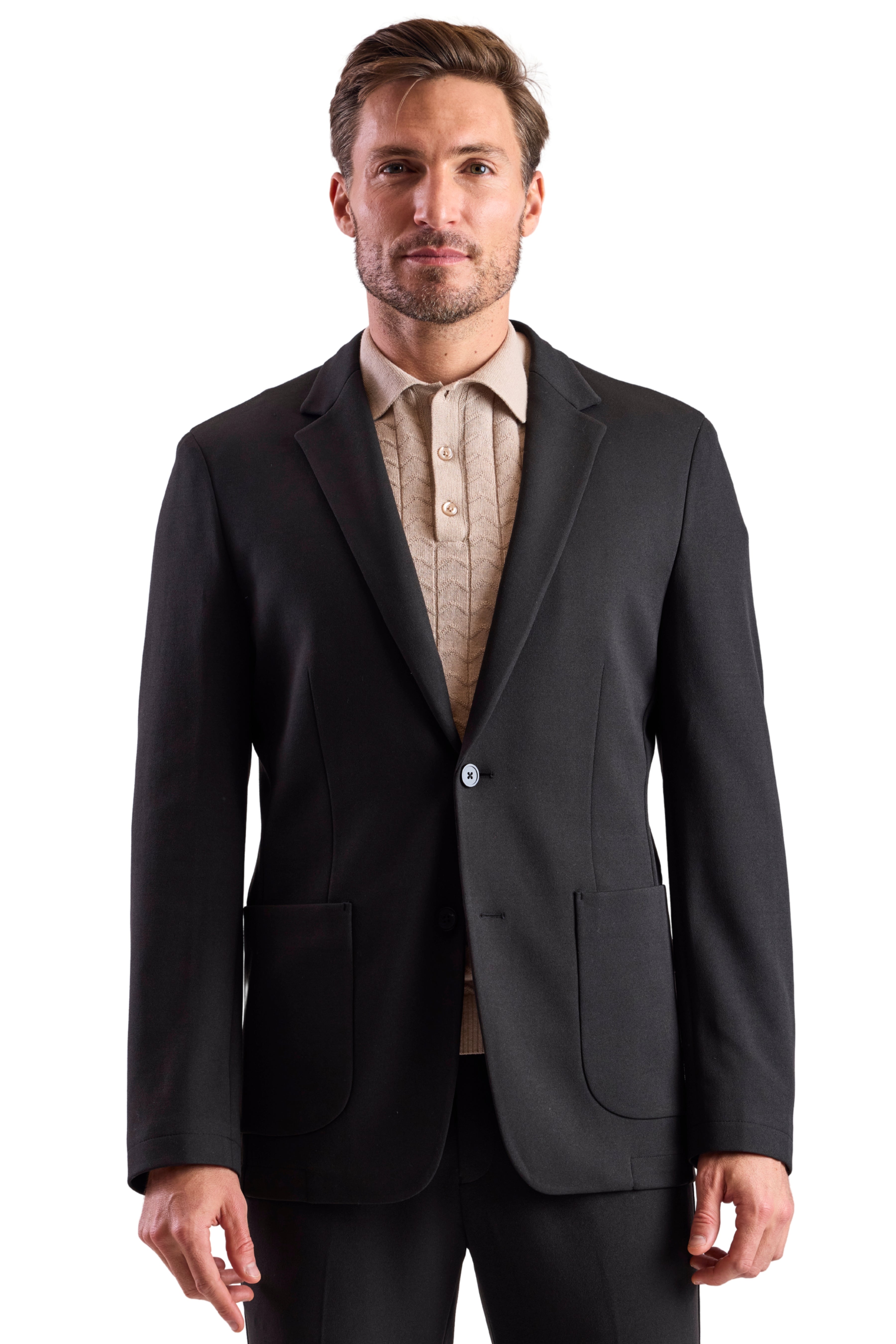 Travel Blazer - slim - Black Night