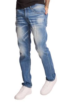  Rebel Denim Jeans - Light Destroy