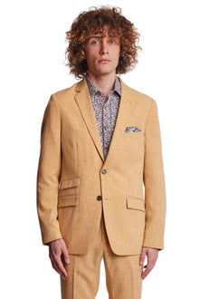  Dover Notch Jacket - slim - Mustard Melange