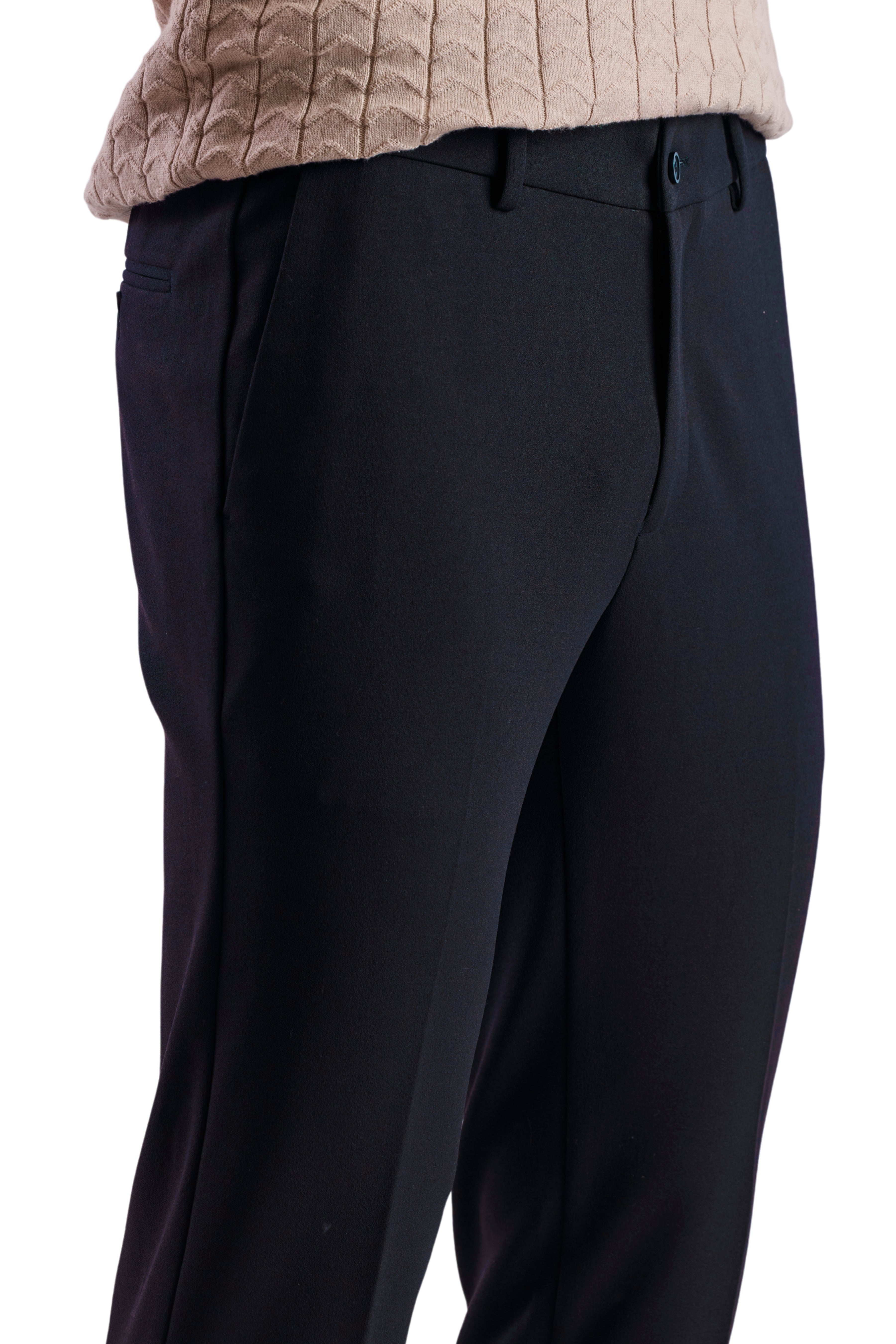 Travel Downing pants - slim - Black Night