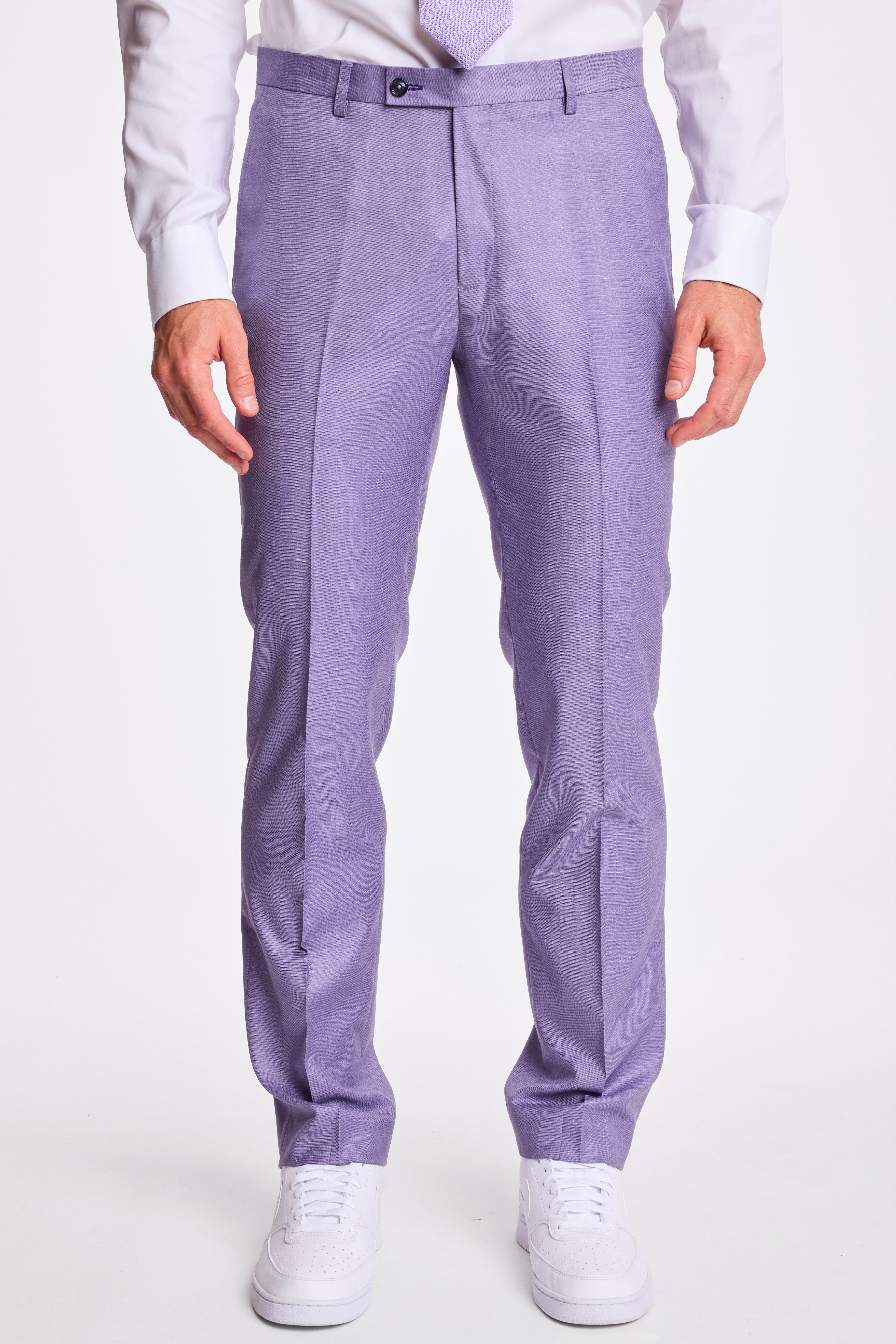 Downing Pants - slim - Lavendar Shark