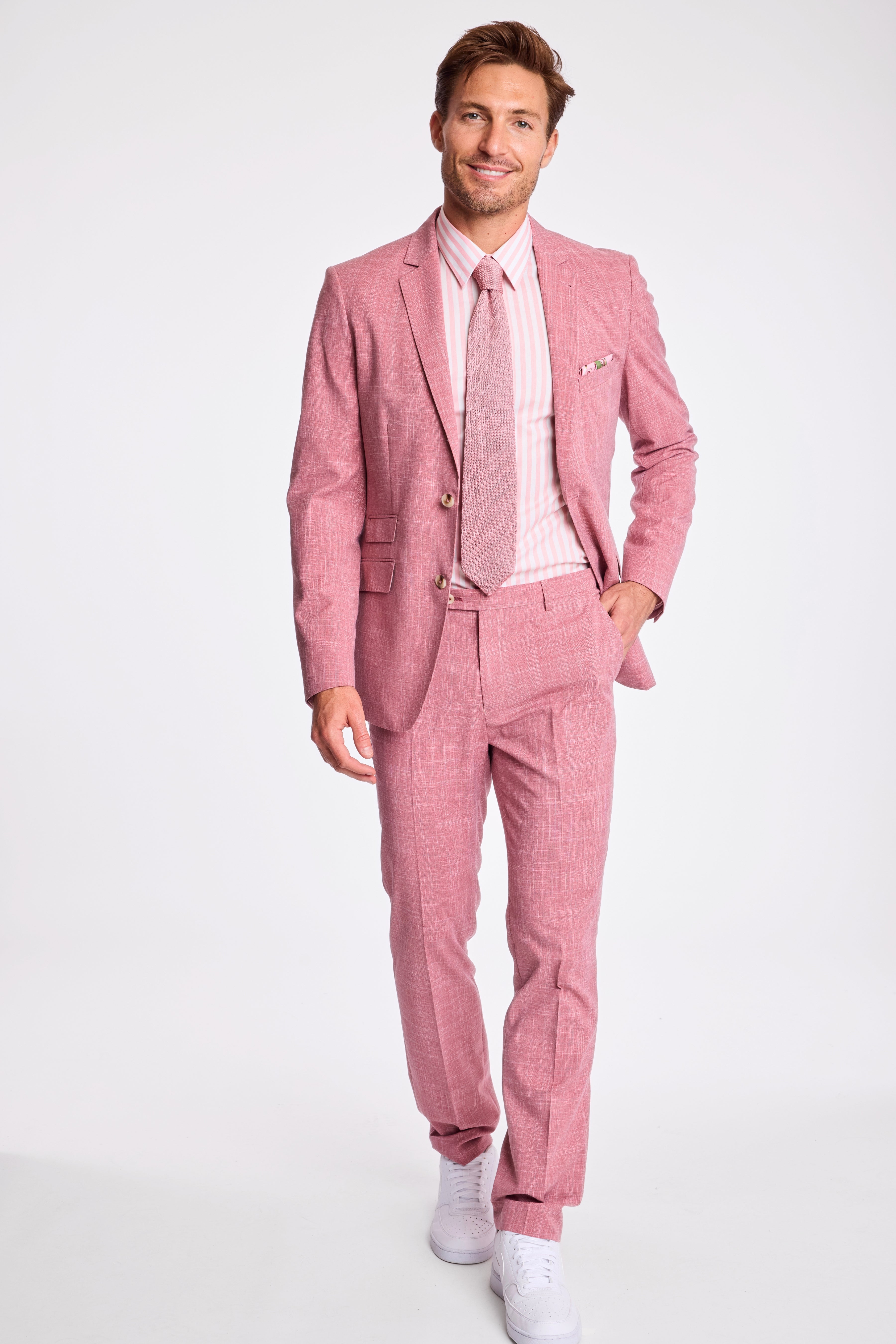 Downing Pants - slim - Pink Quartz