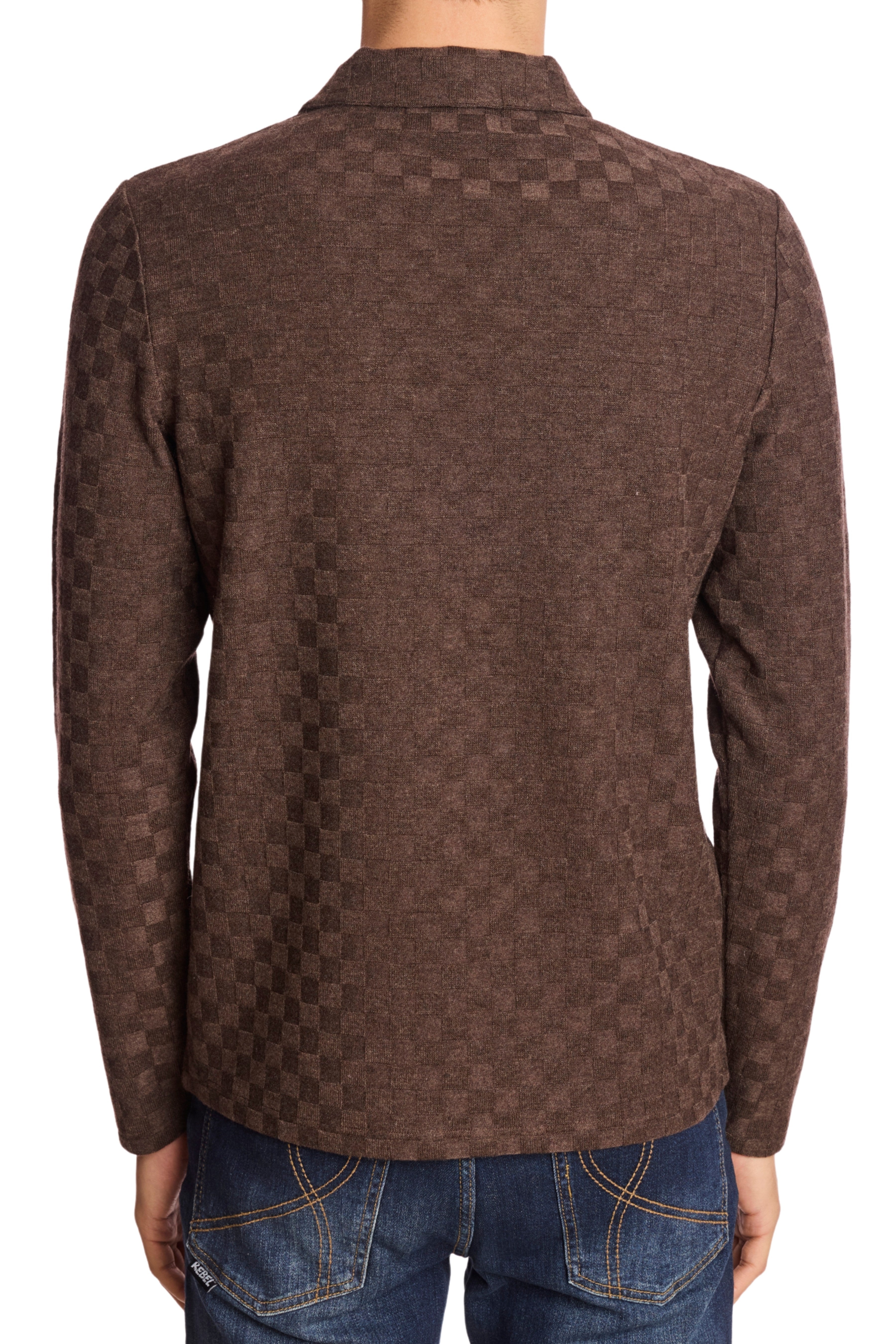 3-Button Polo - Chocolate Coffee