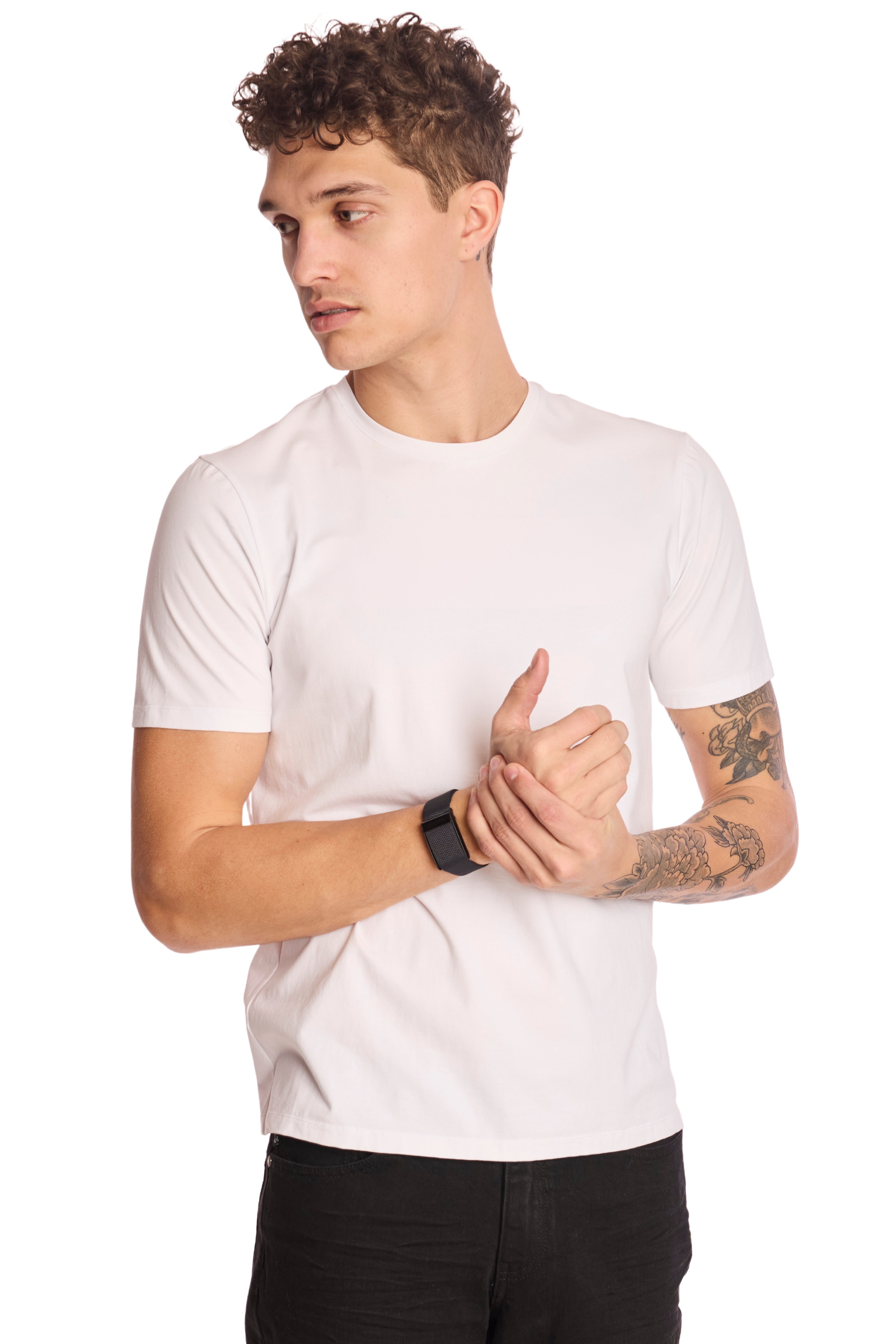 Lucas Crew T - New White