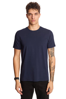  Lucas Crew T-shirt - Navy Blue