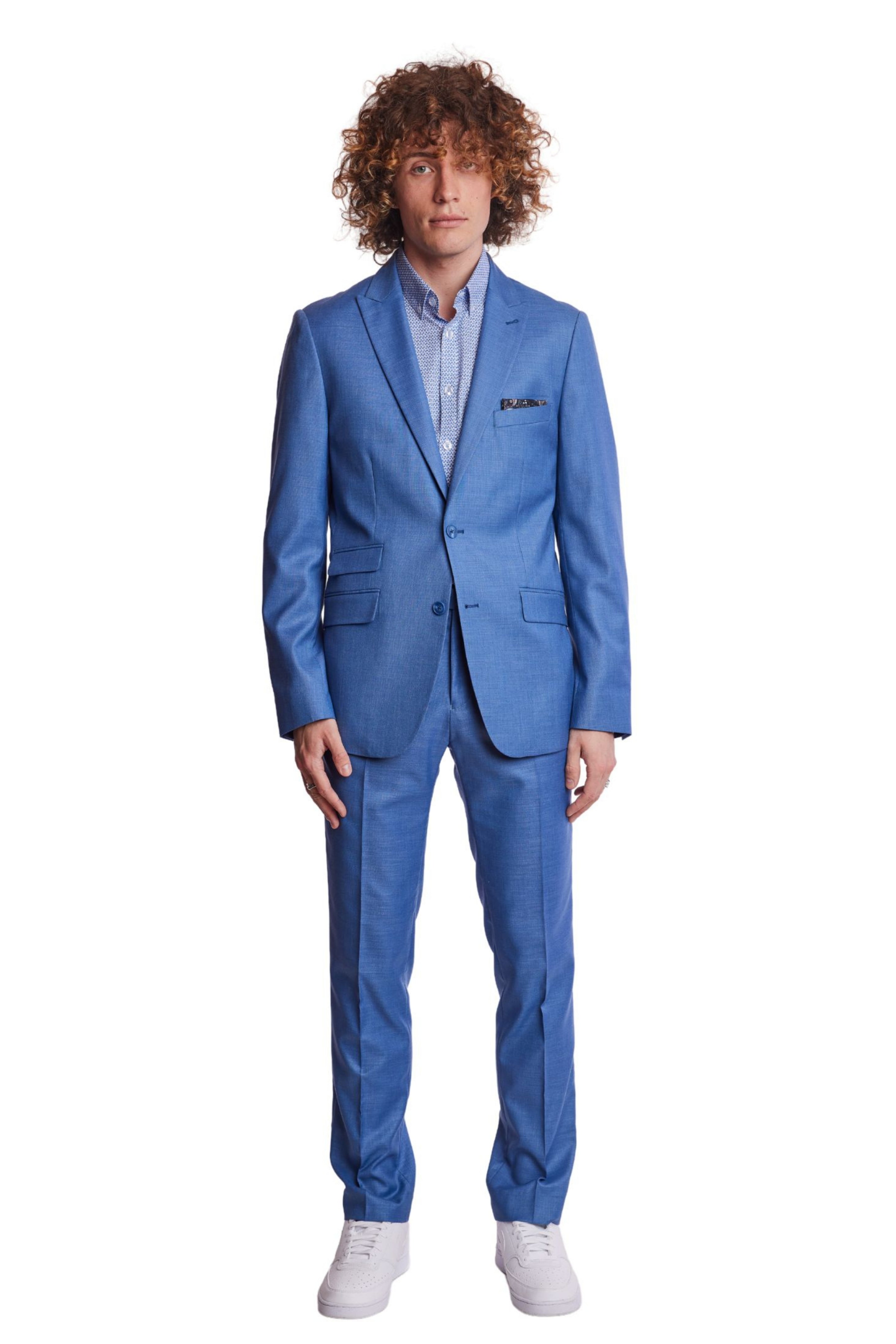 Ashton Peak Jacket - slim - Blue Shark