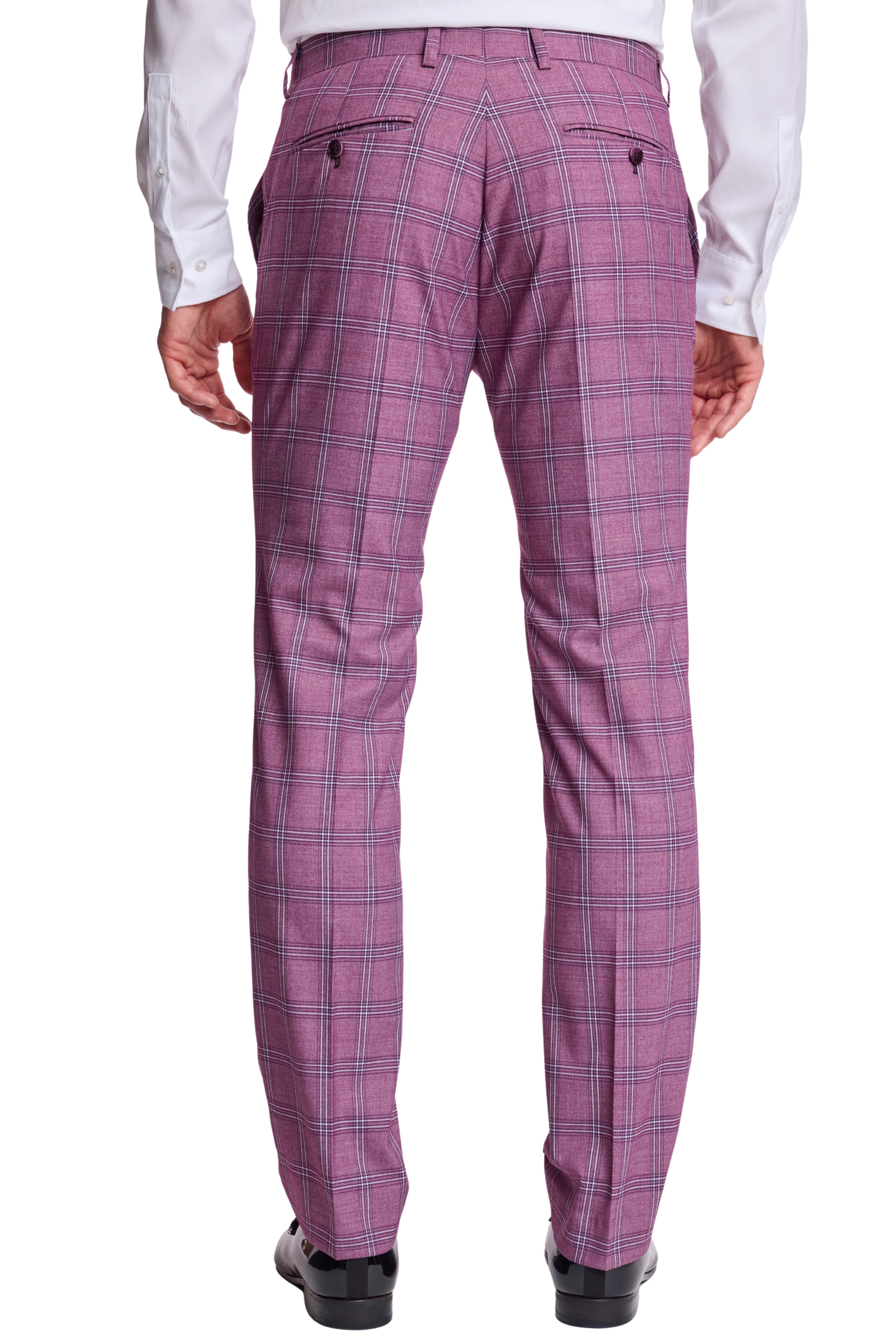 Downing Pants - slim - Summer Berry Check