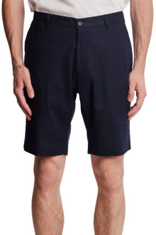  Felix Shorts - slim - Navy Linen