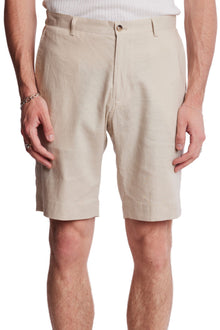  Felix Shorts - slim - Tan Linen
