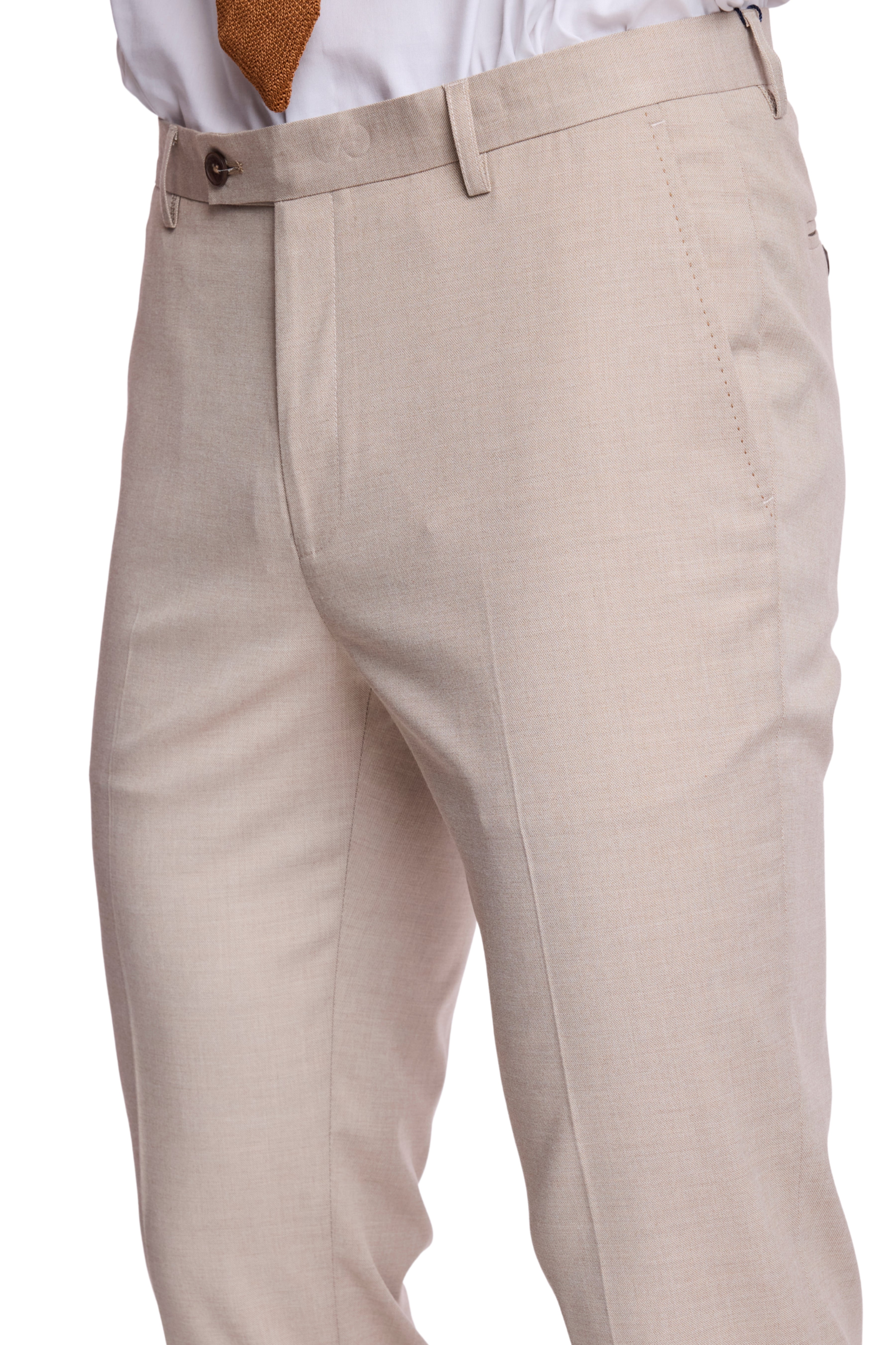 Downing Pants - slim - Putty Beige