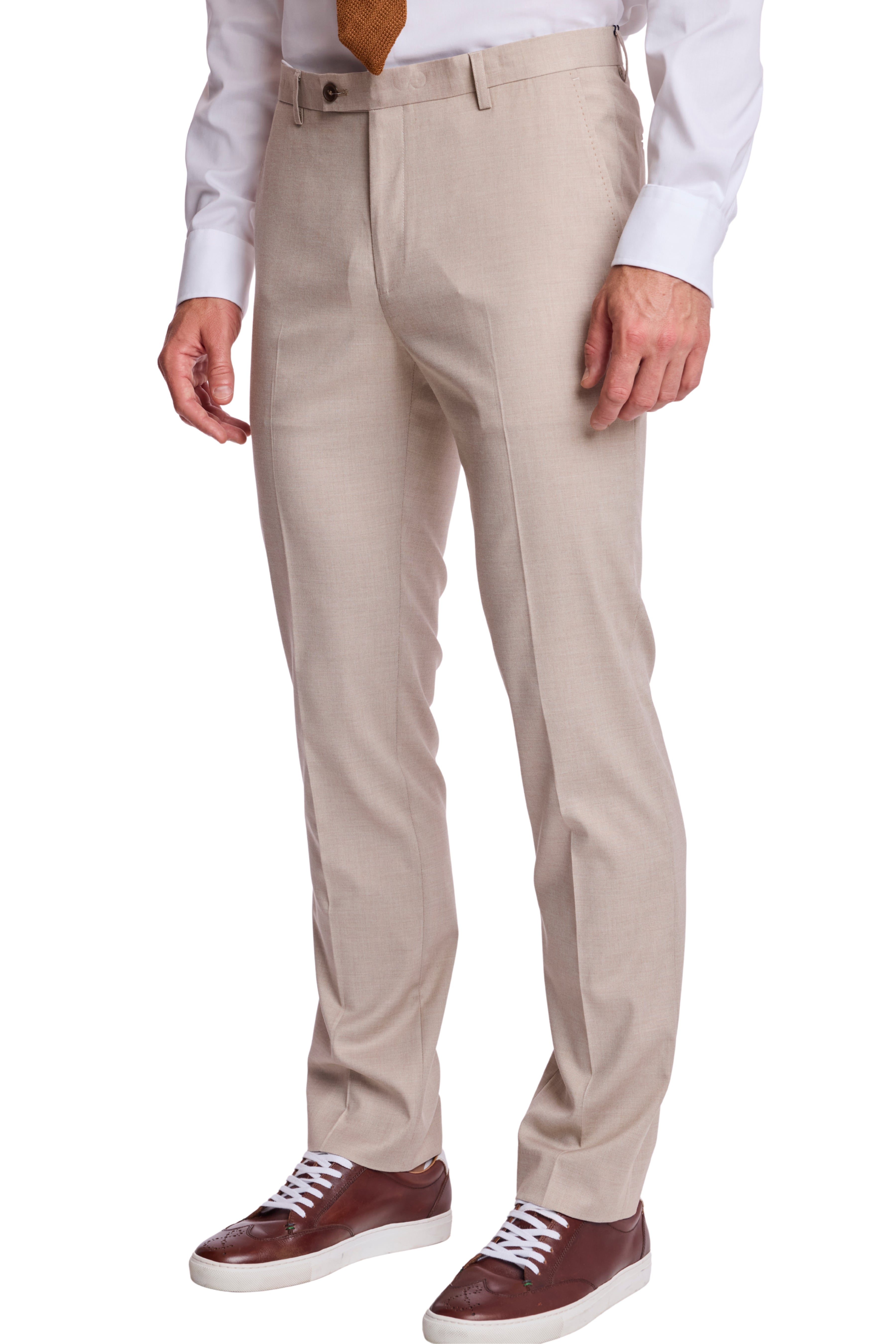 Downing Pants - slim - Putty Beige