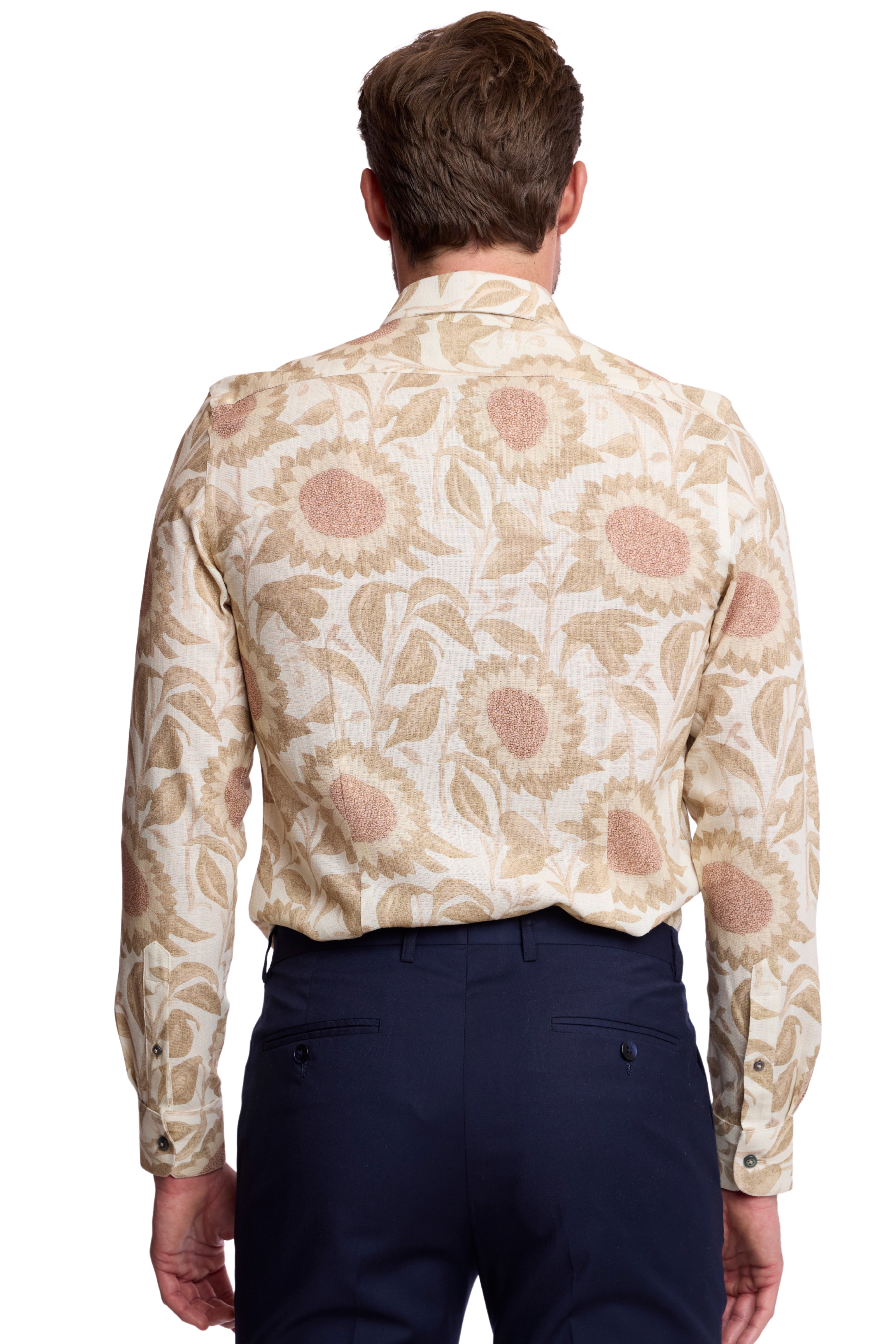 Parker Pointed Collar Shirt - Sunflower