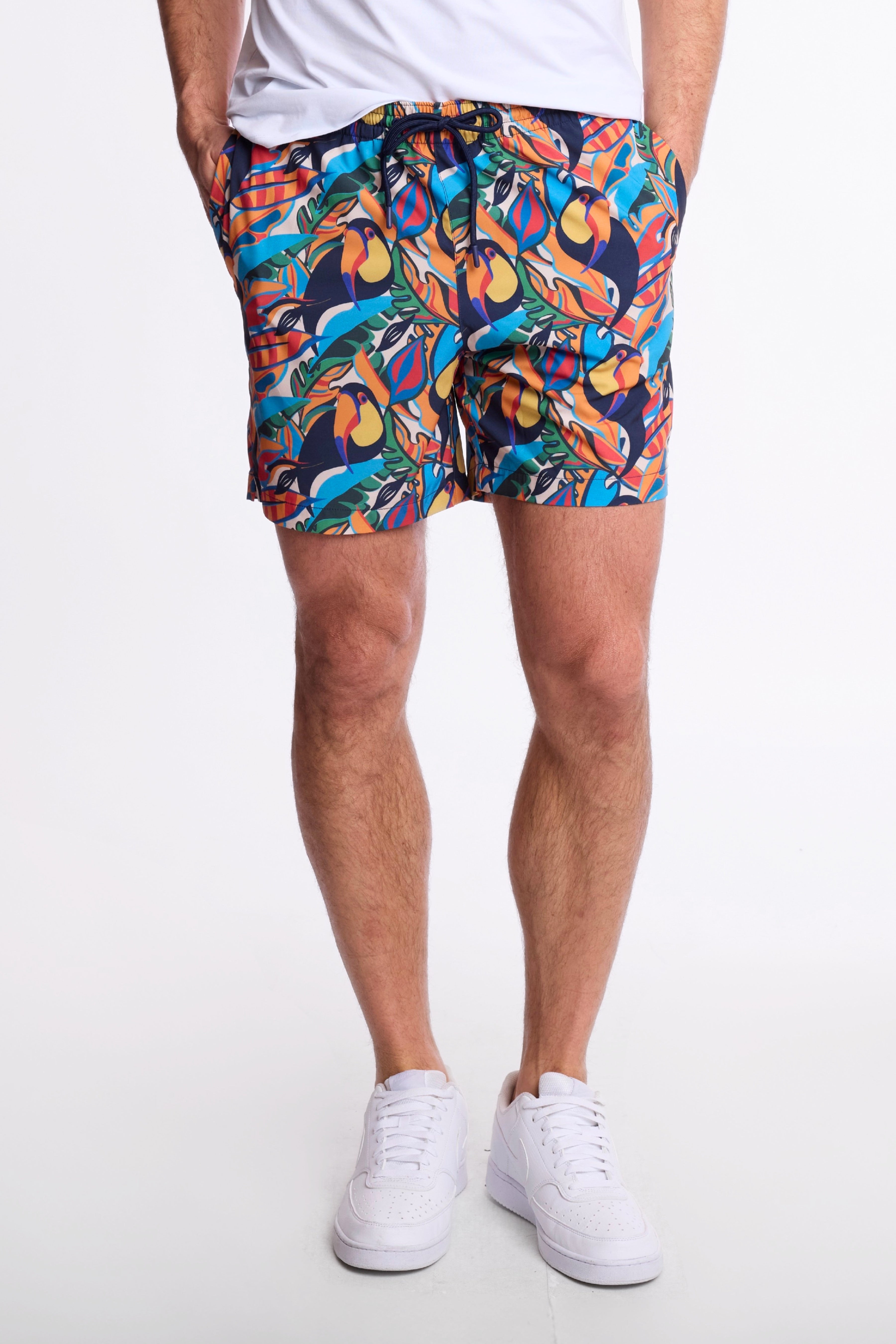 Gilligan Swim Trunks - Toucan Multi