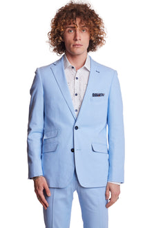  Dover Notch Jacket  - slim - Baby Blue