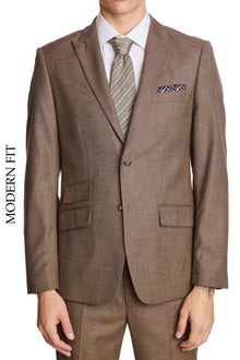  Modern Fit - Ashton Peak Jacket - Dark Khaki Shark