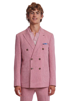  Soho Peak DB Jacket  - slim - Pink Melange