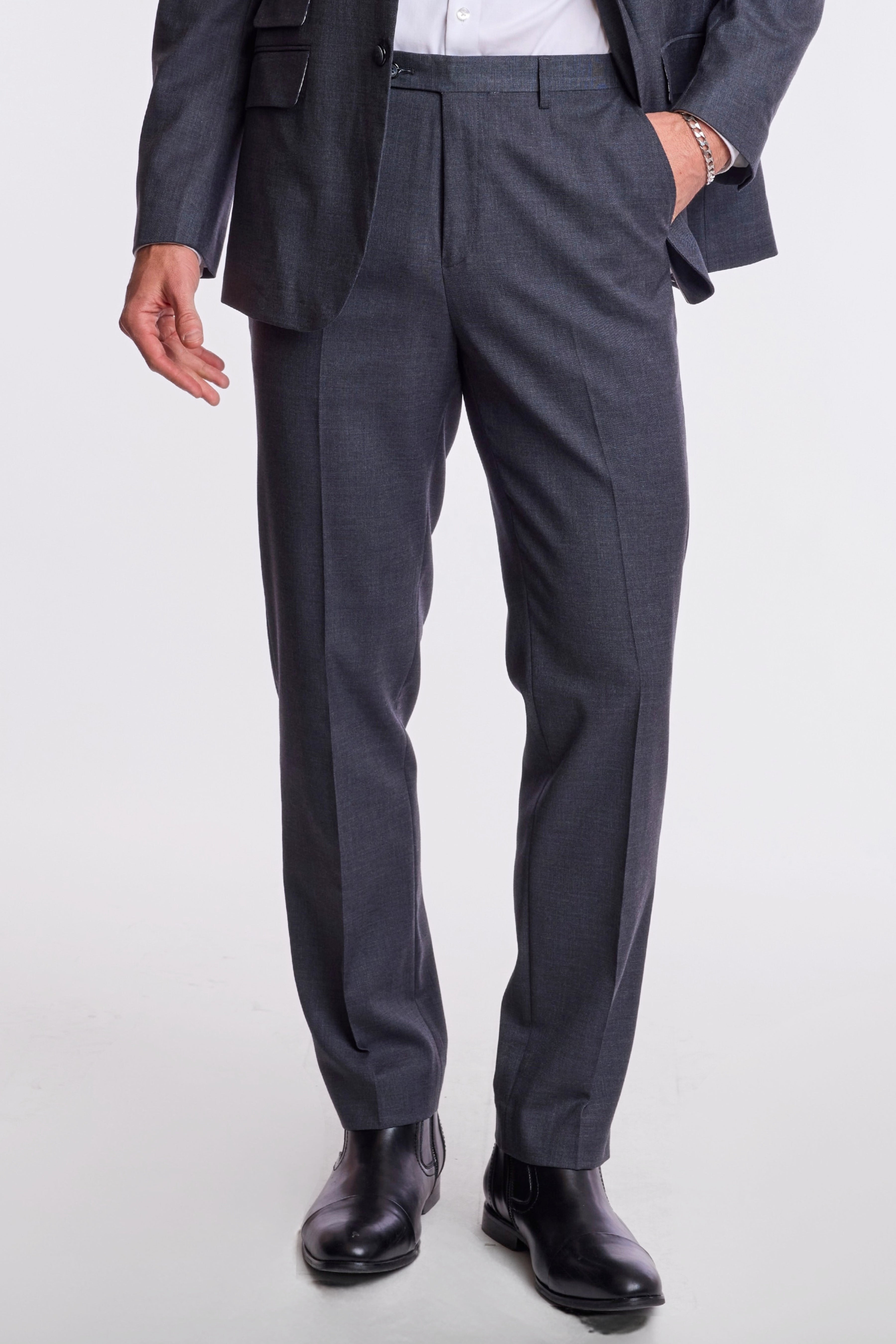 Modern Fit - Downing Pants - Charcoal Shark