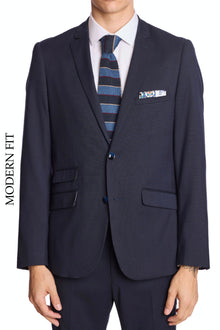  Modern Fit - Dover Notch Jacket - Naval Blue
