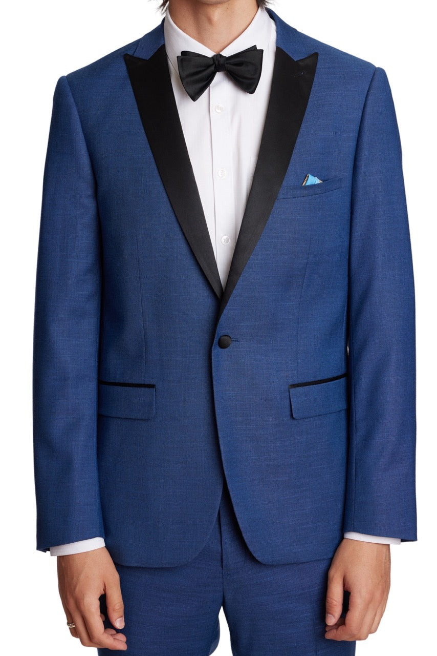 Grosvenor Peak Tux Jacket - slim - Dark Blue Shark