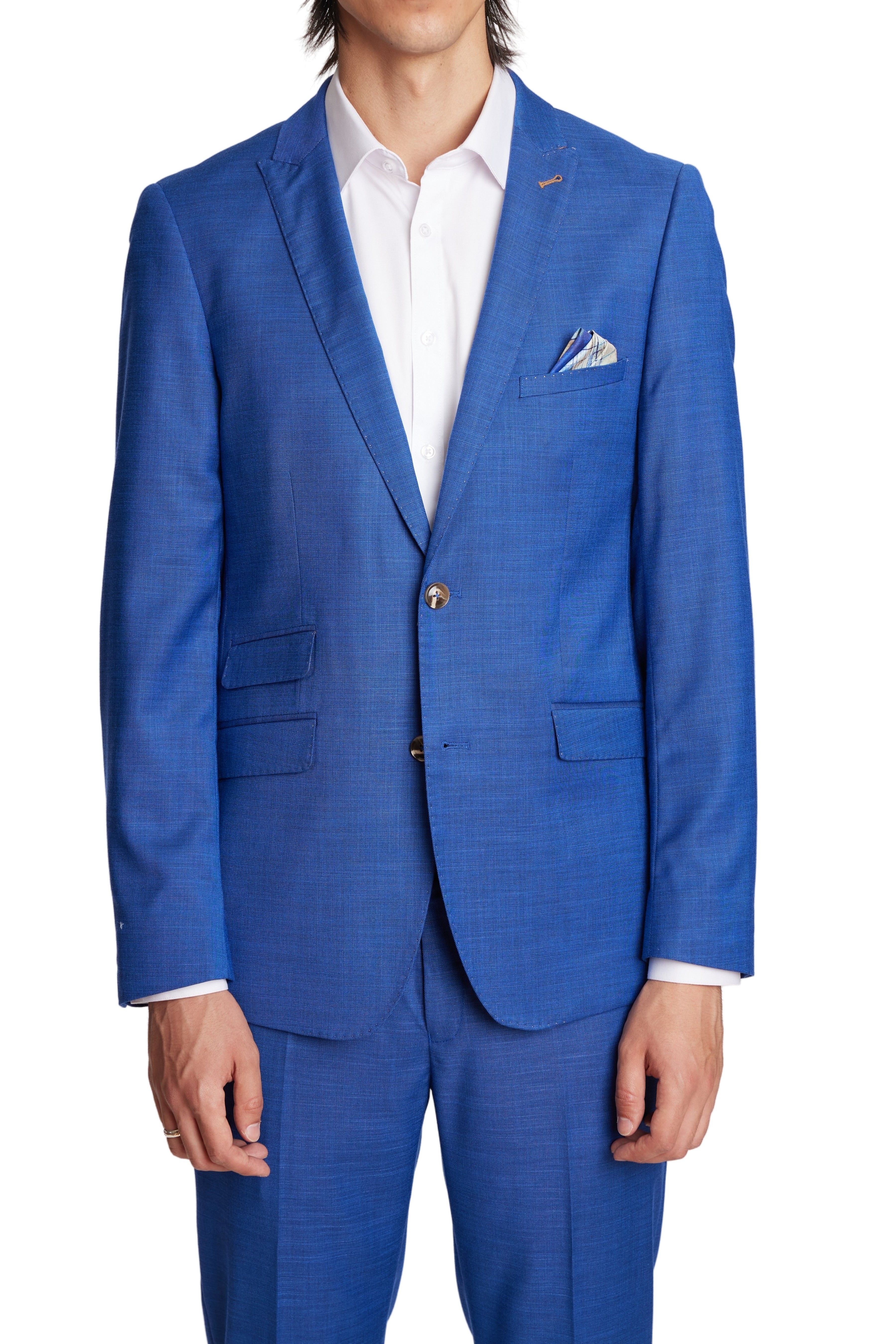 Ashton Peak Jacket - slim - Vibrant Blue Shark