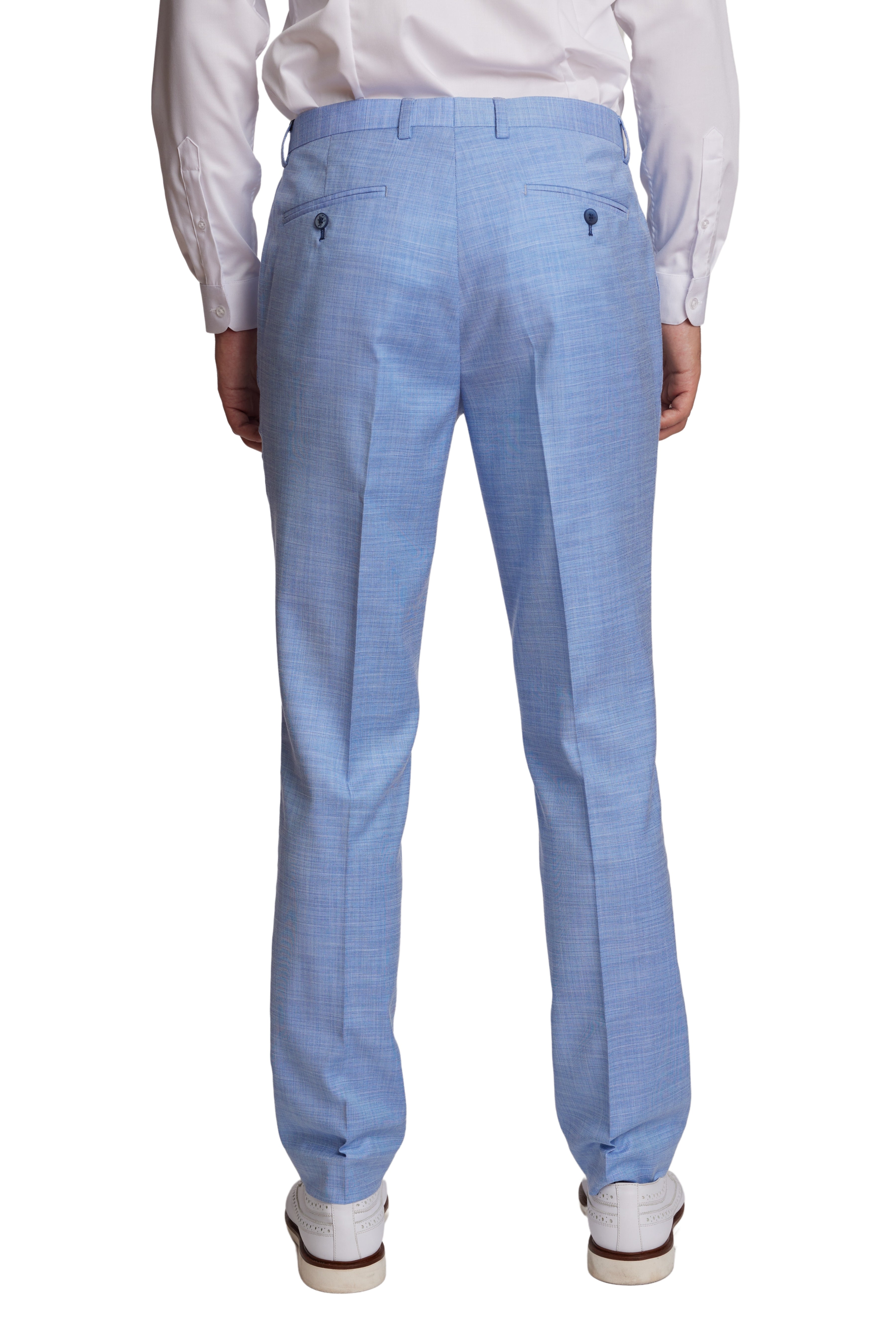 Big & Tall Downing Pants - Light Blue Shark