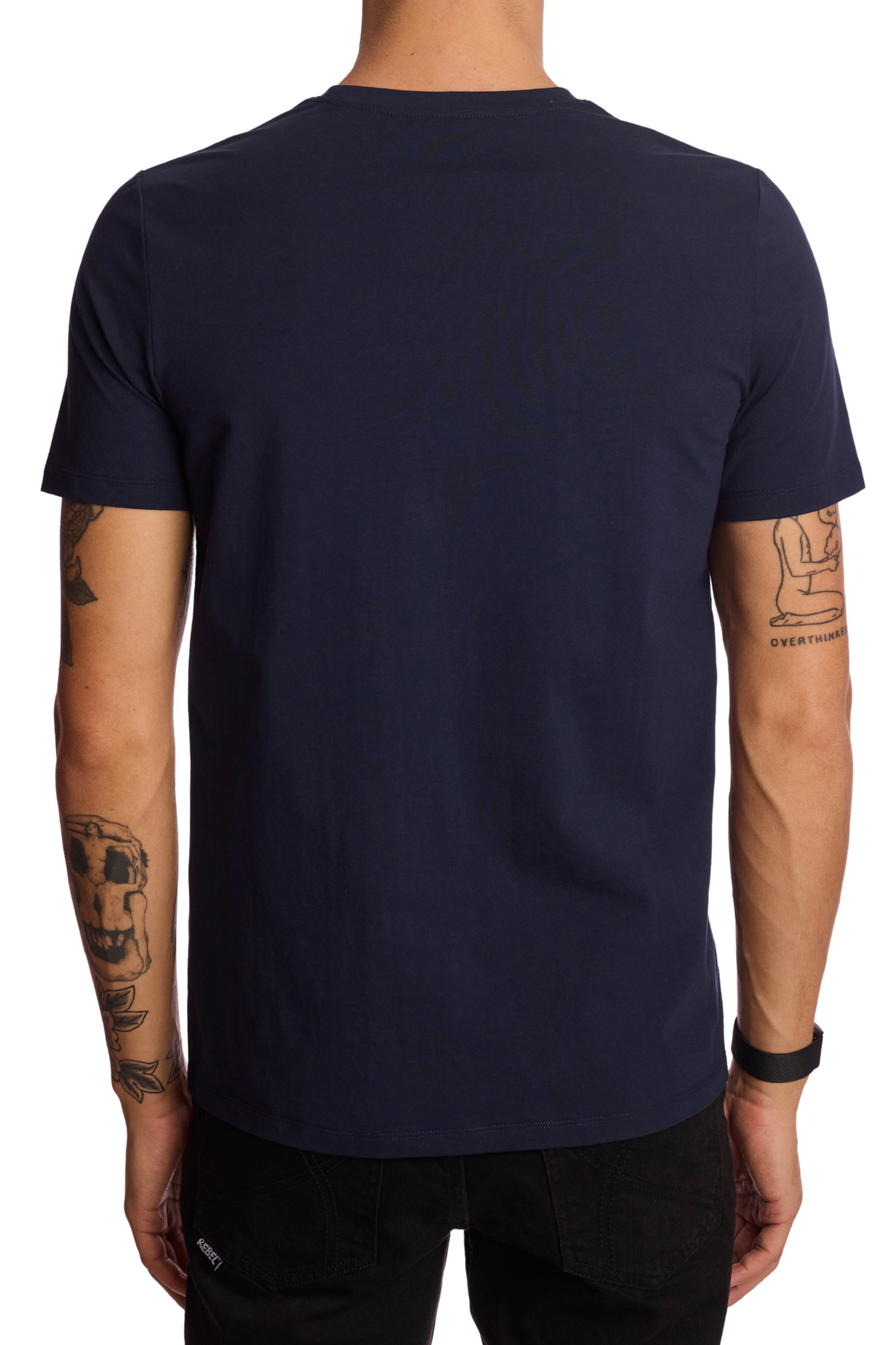 Lucas Crew T-shirt - Navy Blue