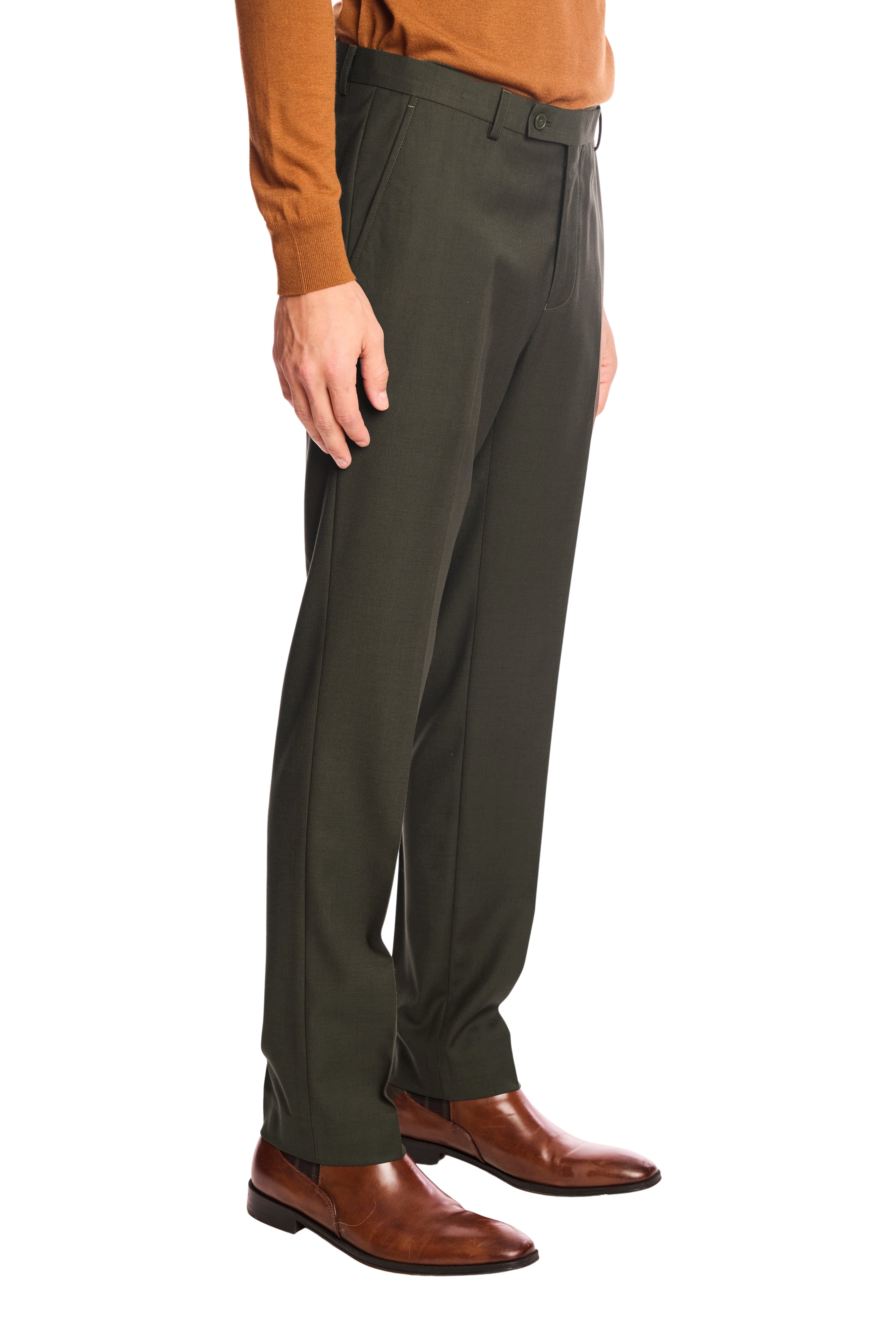 Downing pants - slim - Dark Army Green