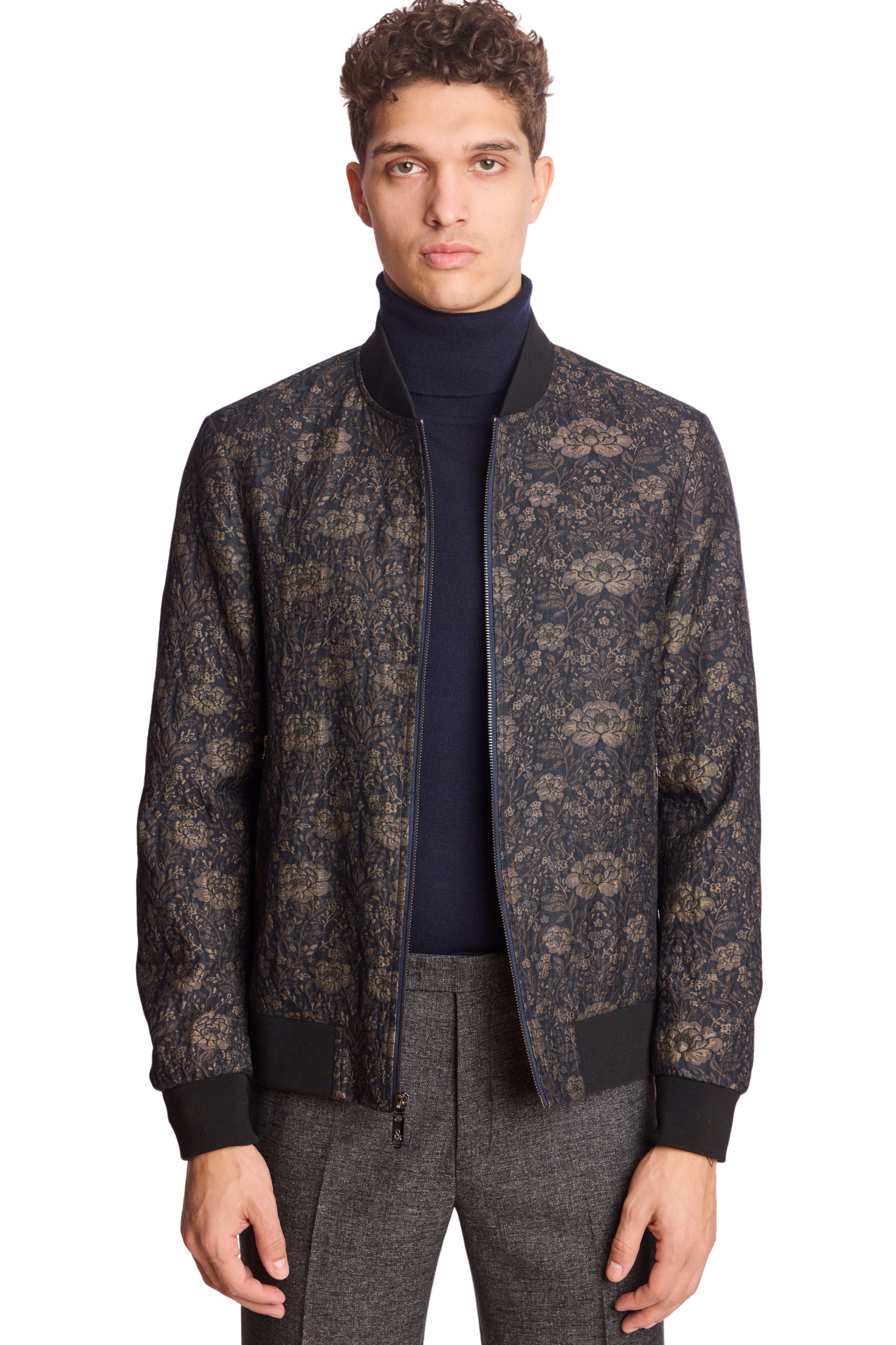 Hyde Bomber Jacket - Blue Multi