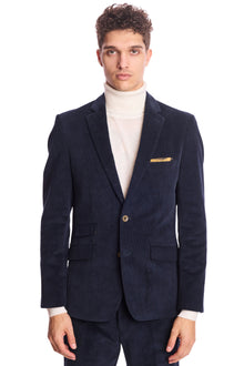  Dover Notch Jacket - slim - Deep Navy Cord