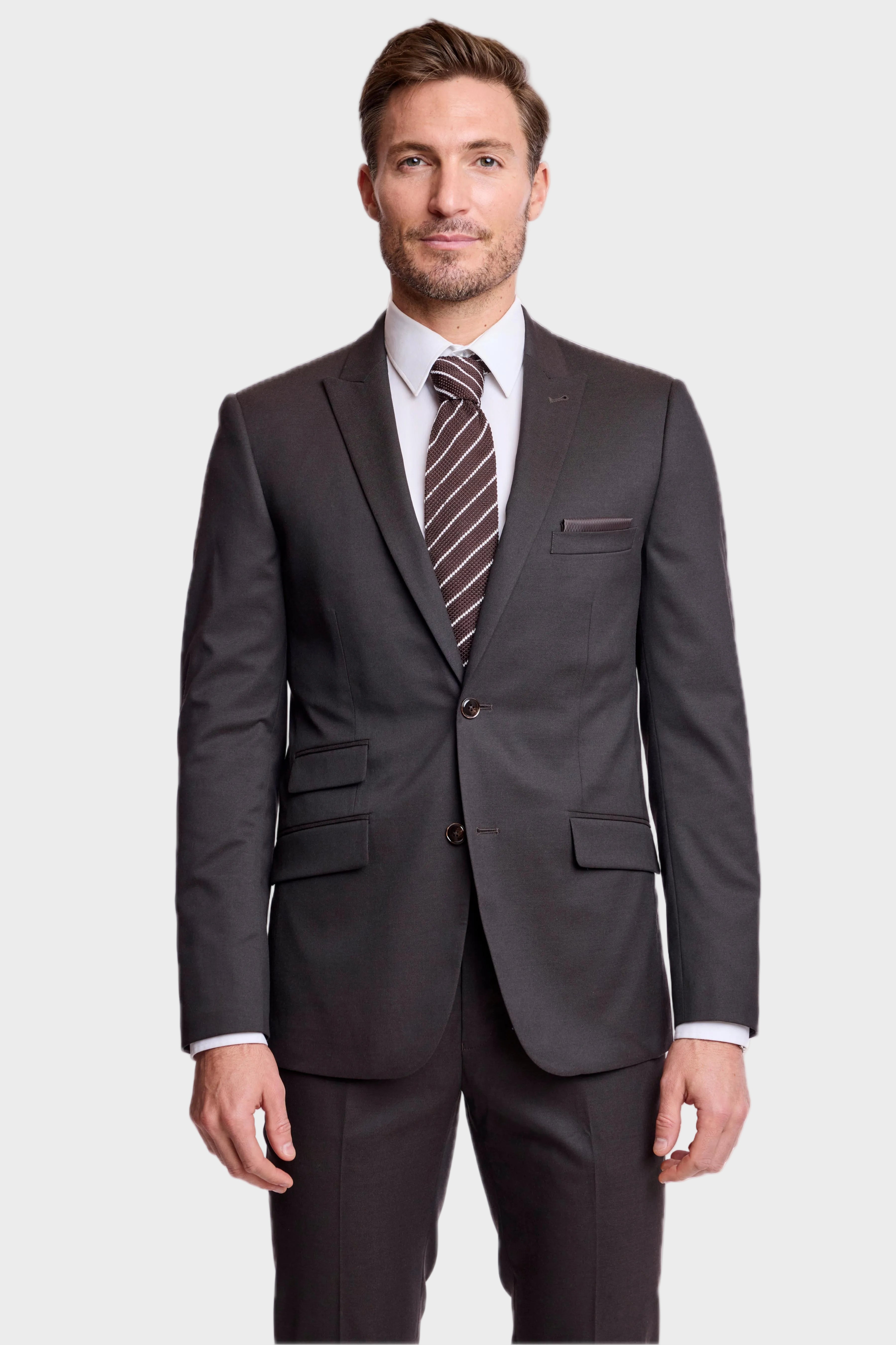 Ashton Peak Jacket - slim - Dark Chocolate