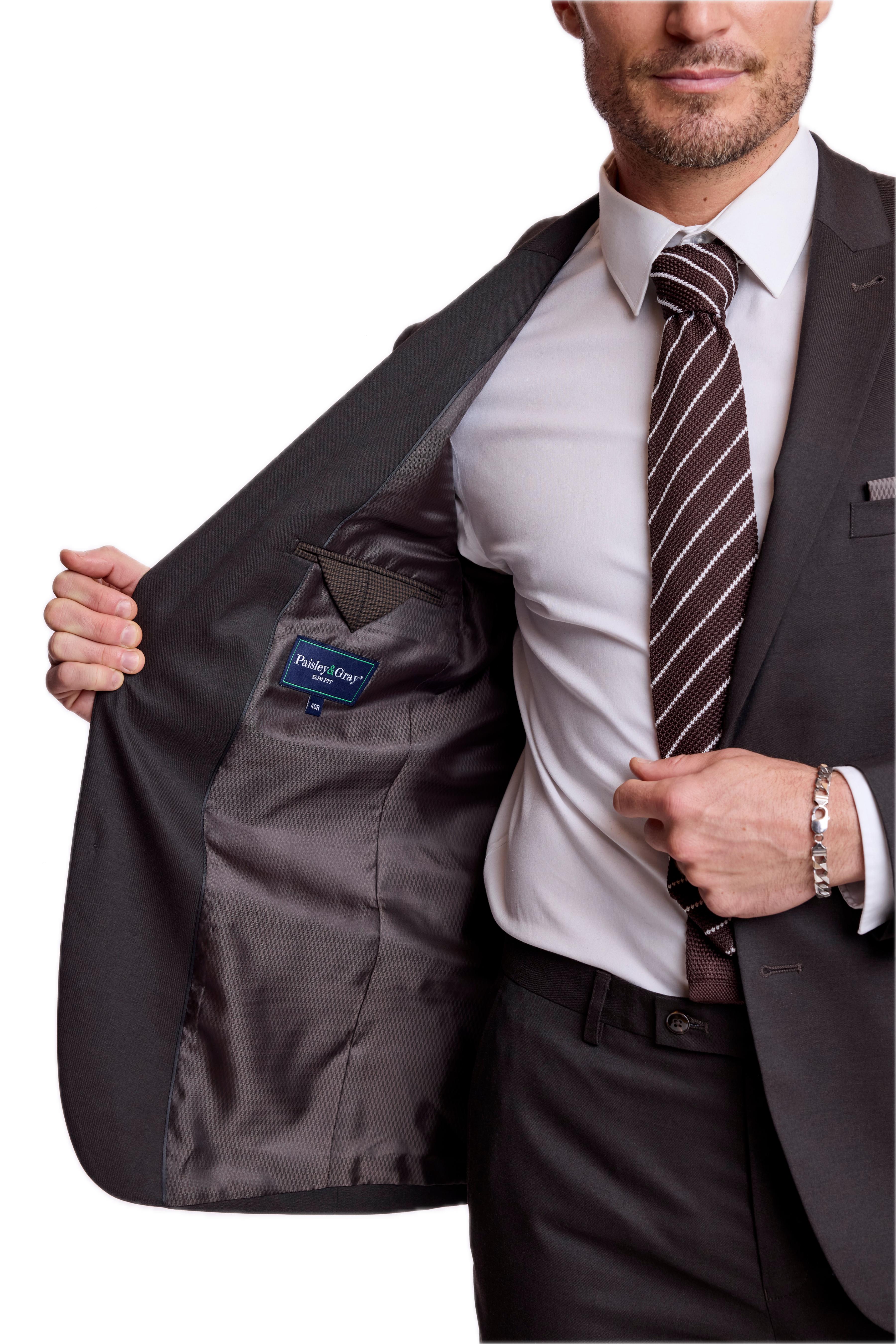 Ashton Peak Jacket - slim - Dark Chocolate