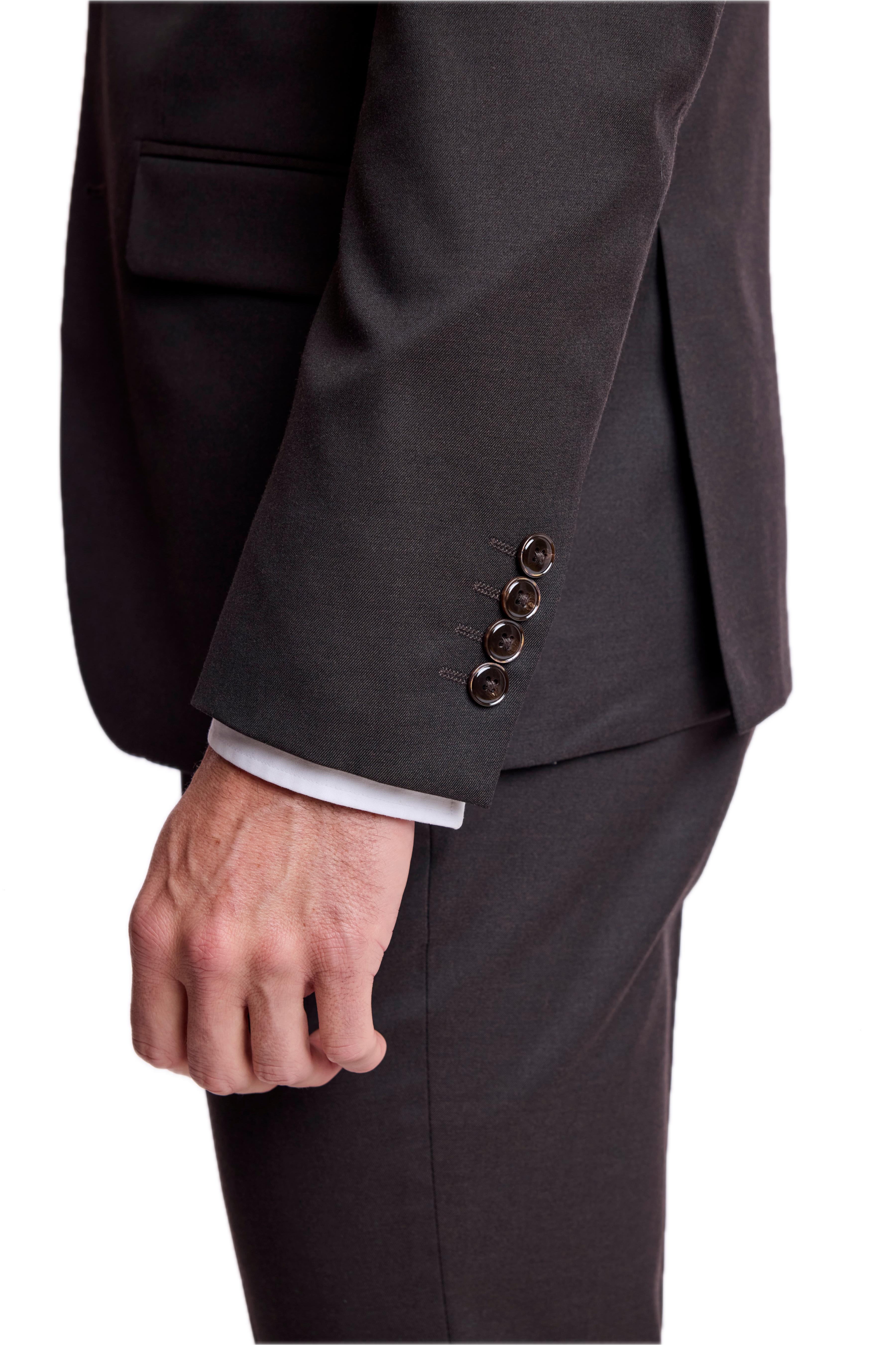 Ashton Peak Jacket - slim - Dark Chocolate