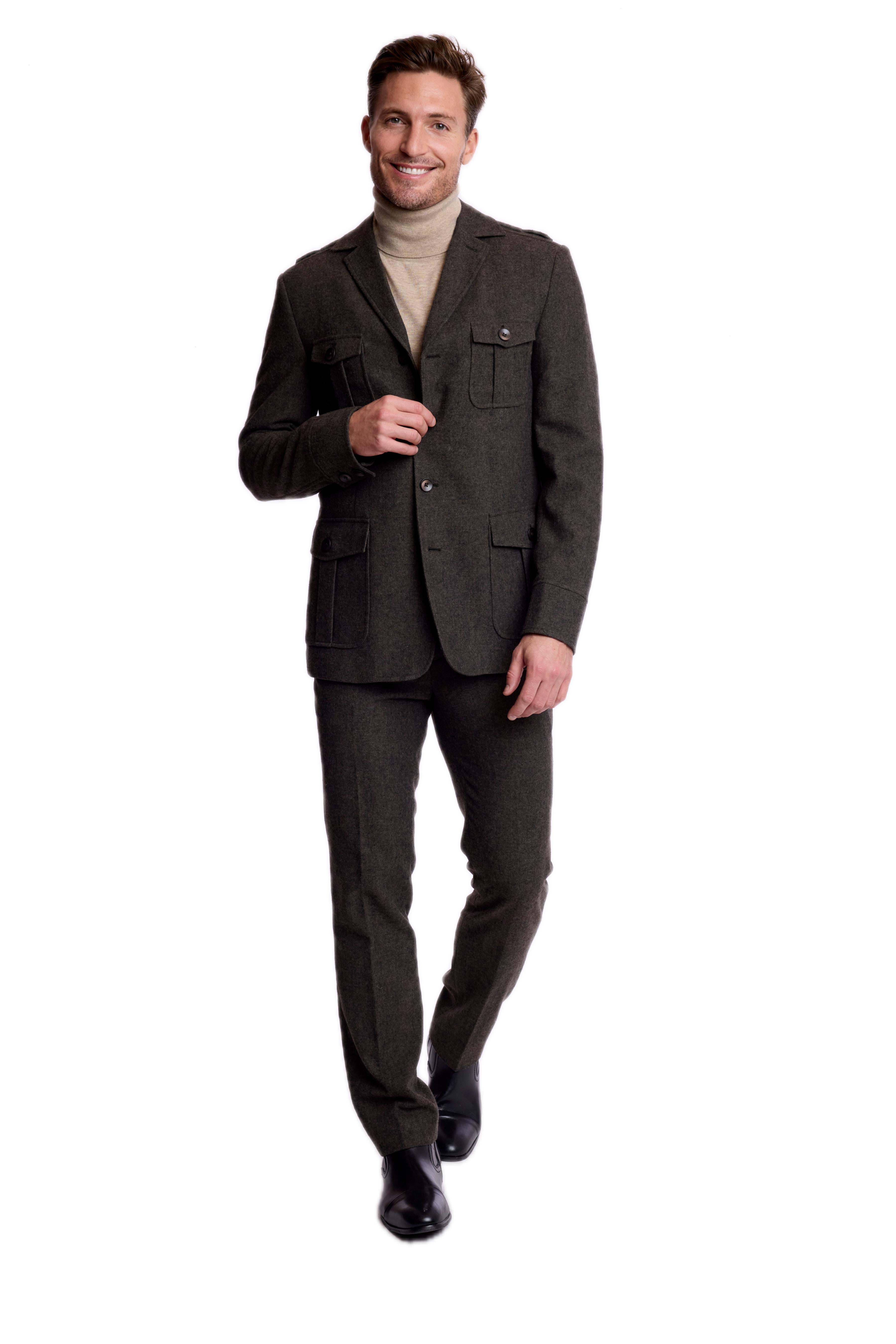 Downing Pants - Olive Tweed