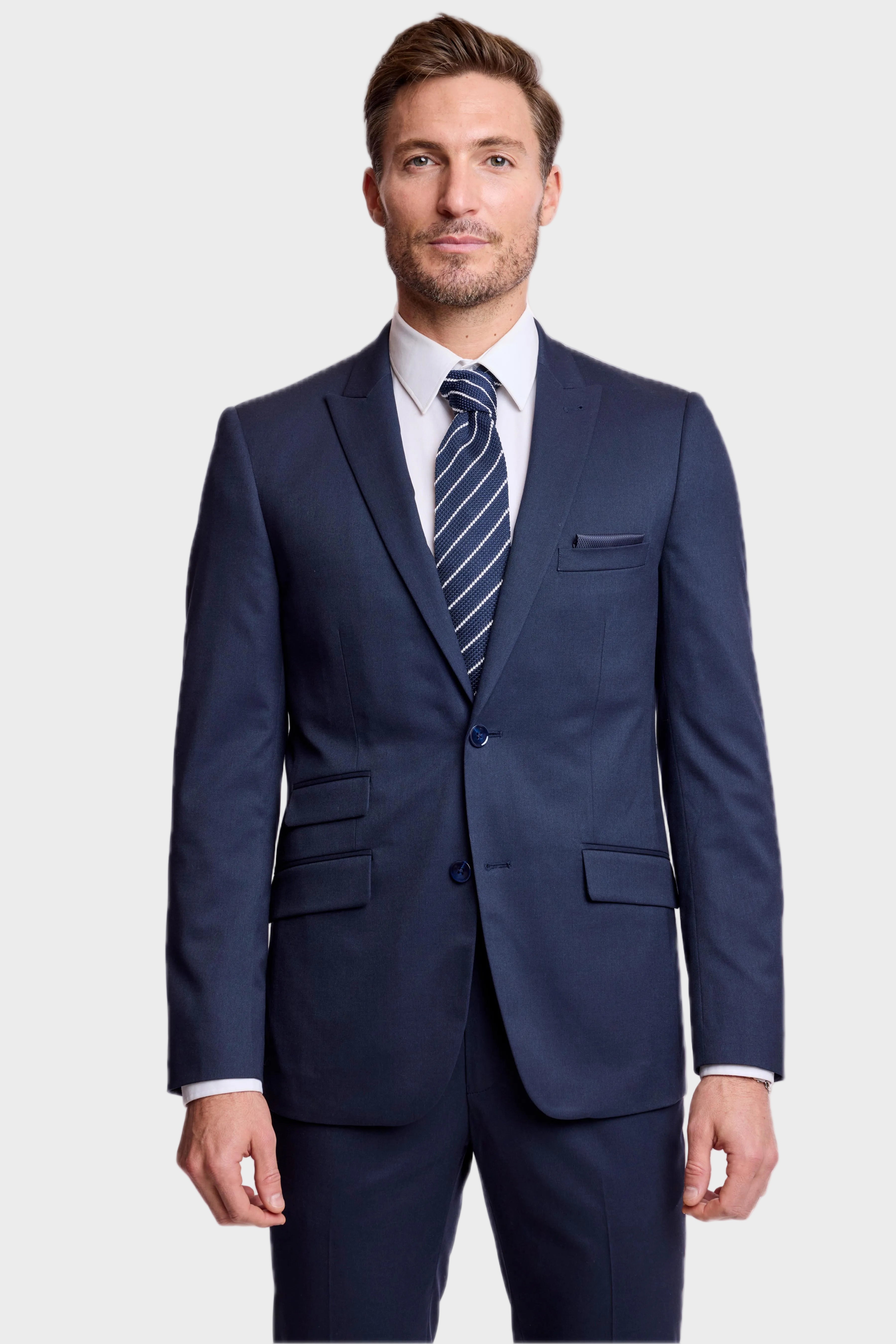 Ashton Peak Jacket - slim - Solid Navy