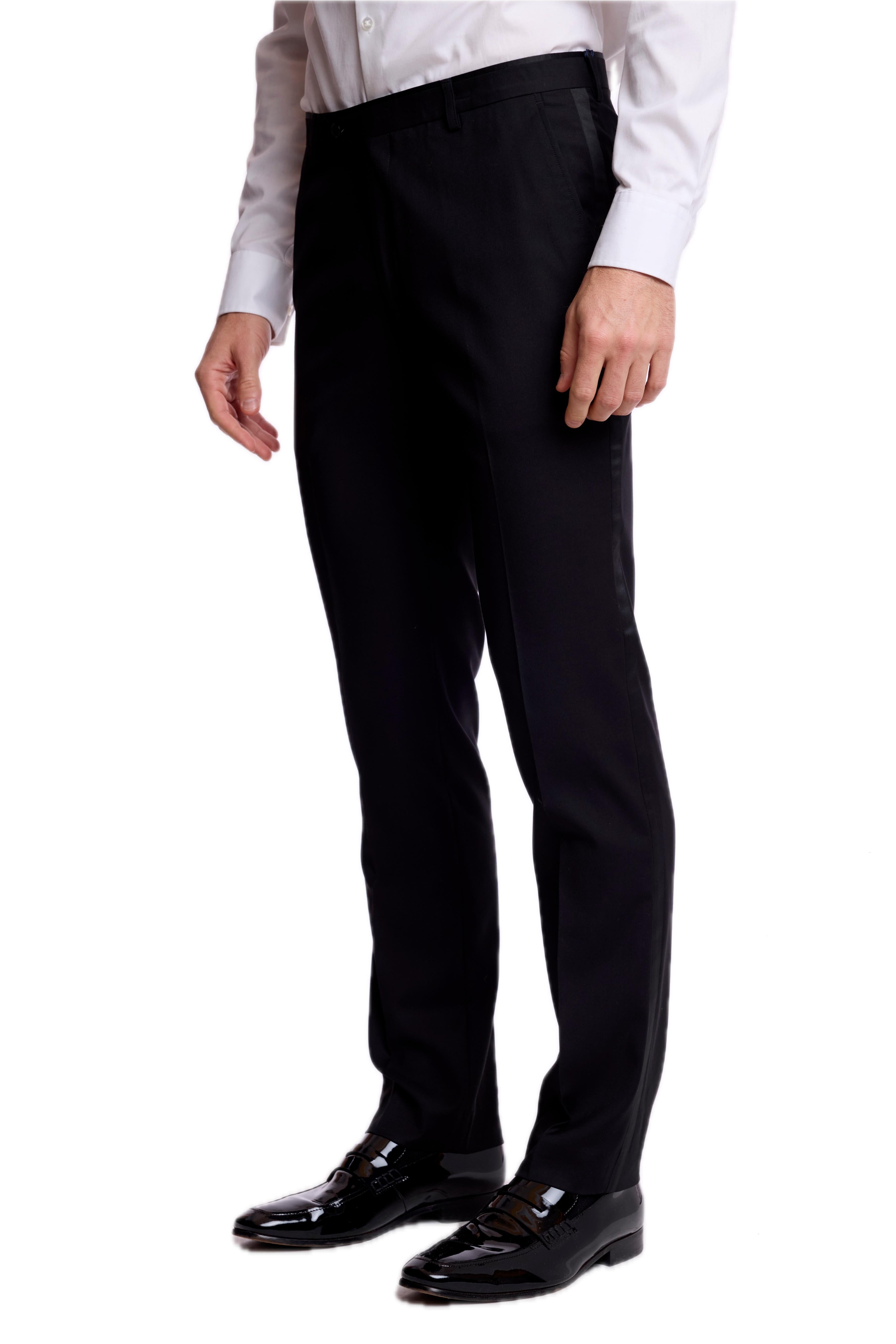 Sloane Stretch Tux Pants - slim - New Black