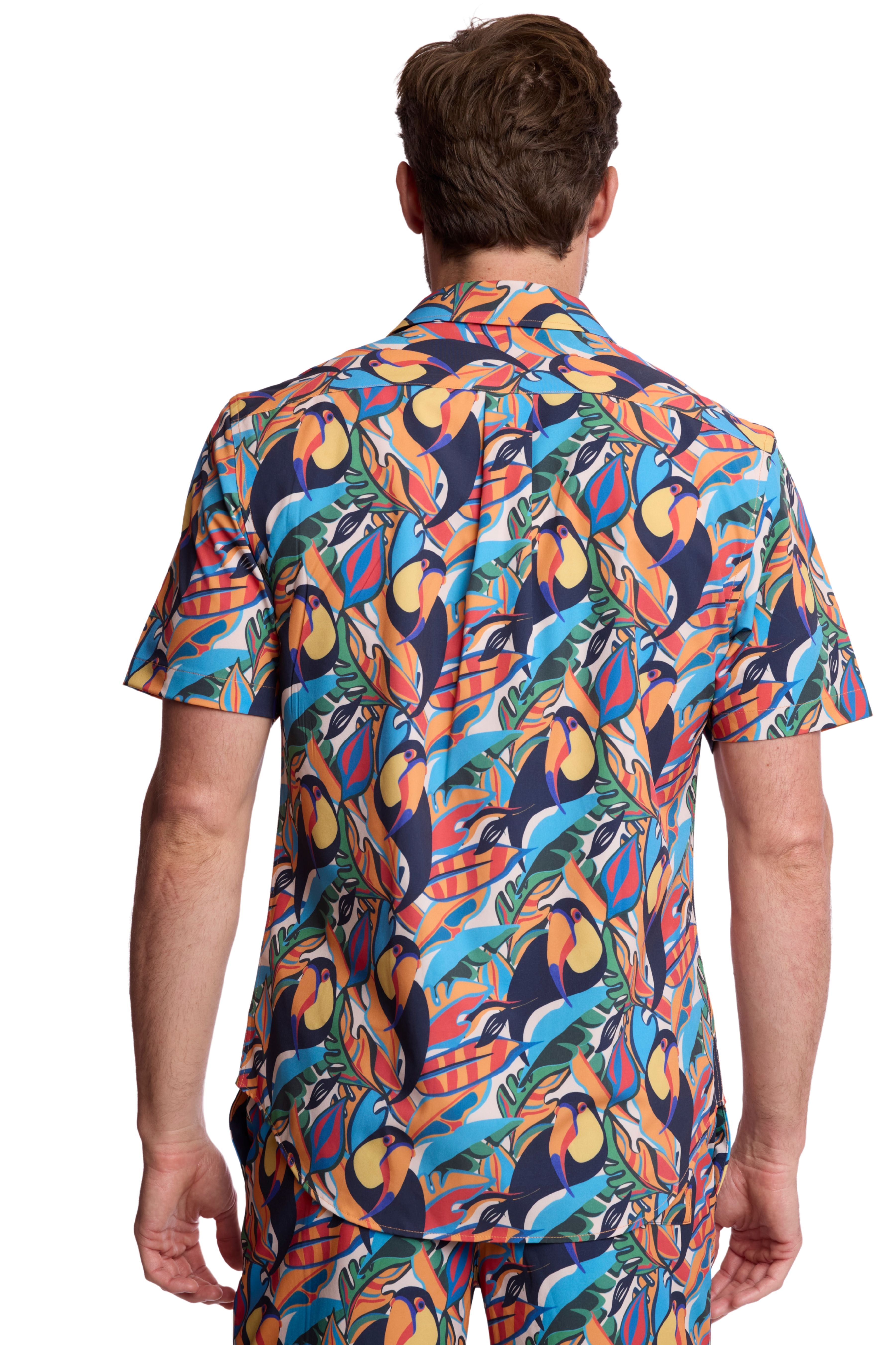 Gilby Swim Shirt - Toucan Multi