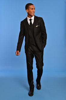  Modern Fit - Dover Notch Jacket - Soft Black Shark