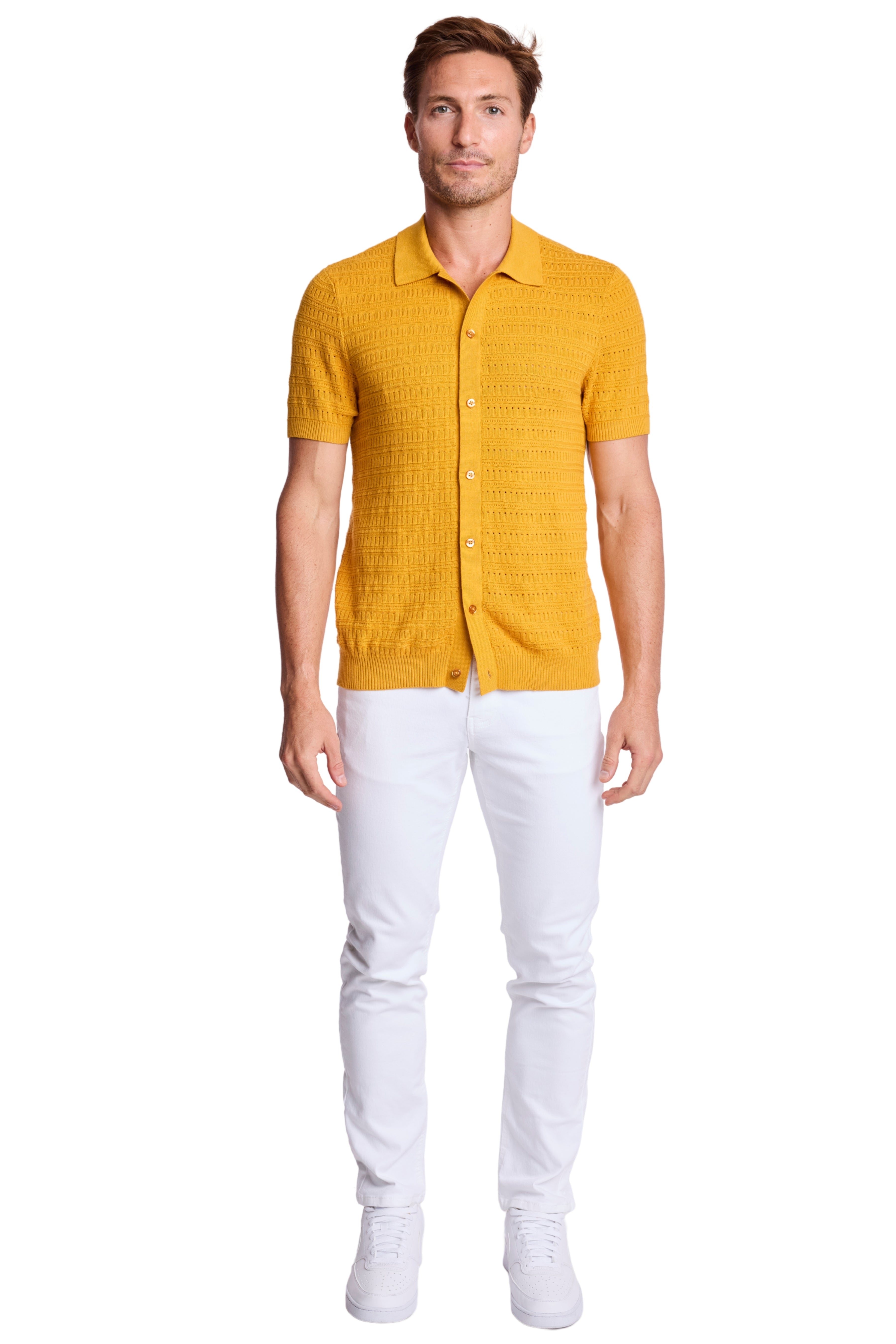Full Placket Polo - Sun Cloud