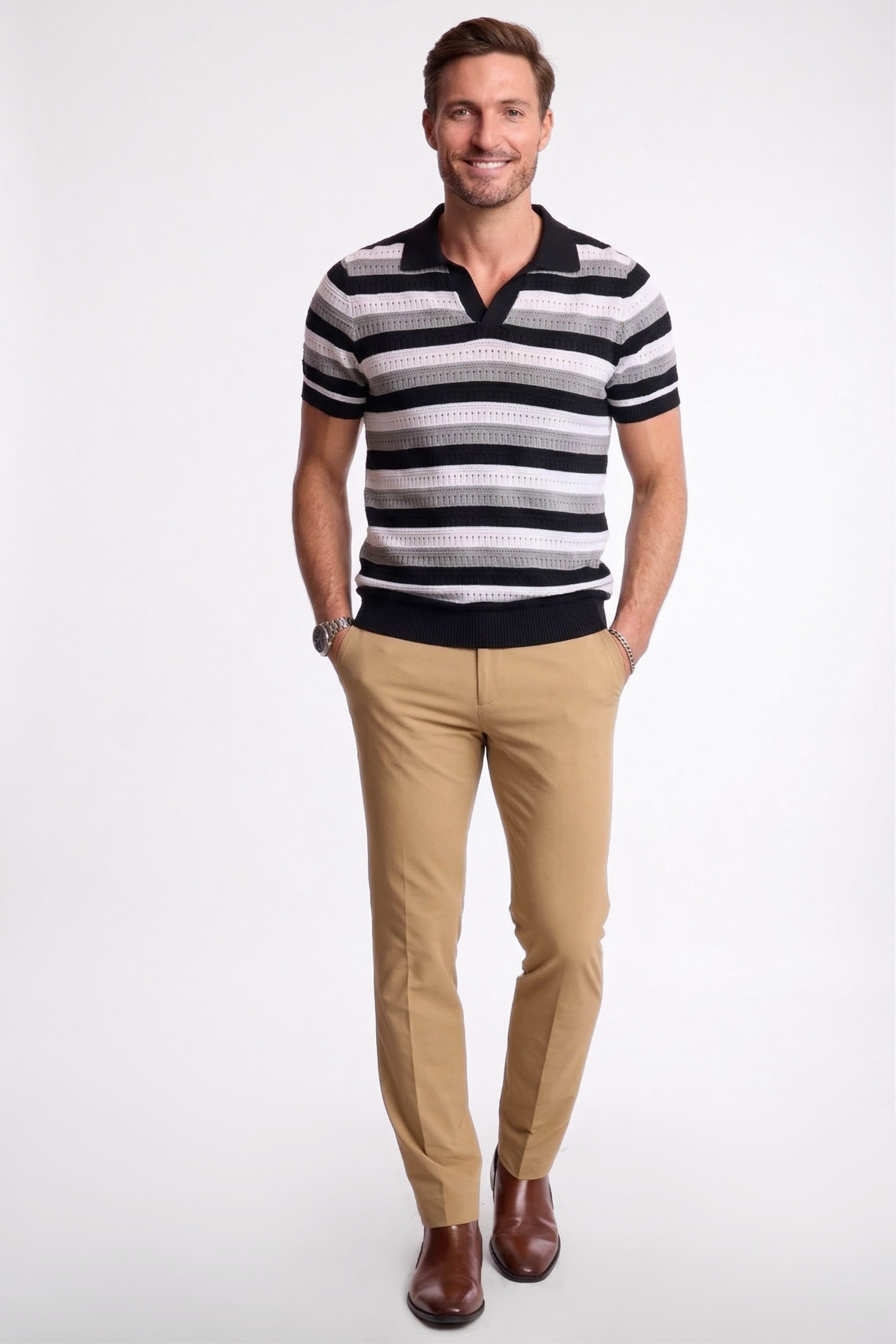 Downing pants - slim - Chino Tech