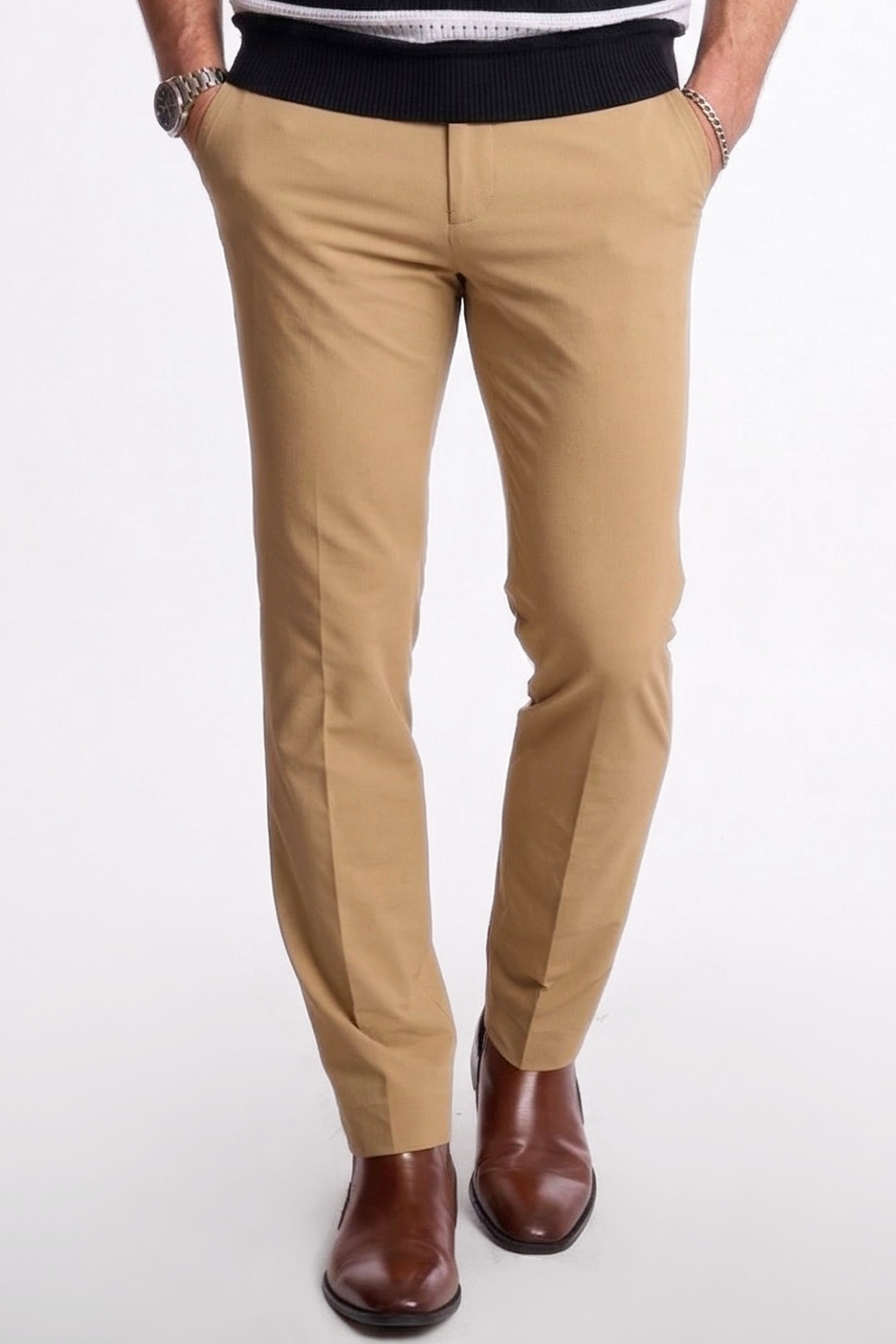 Downing pants - slim - Chino Tech