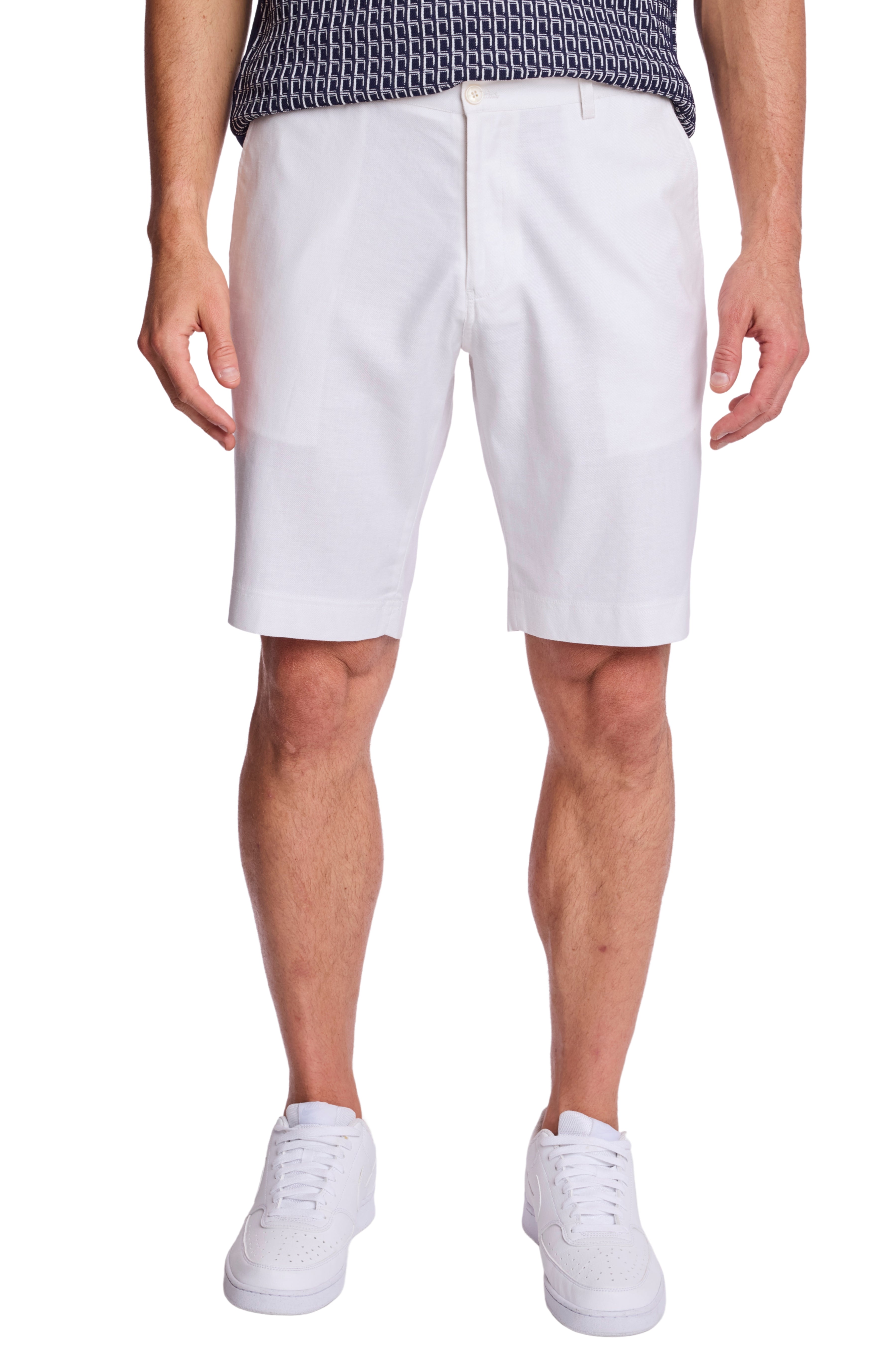 Felix Shorts - slim - White Lotus Linen