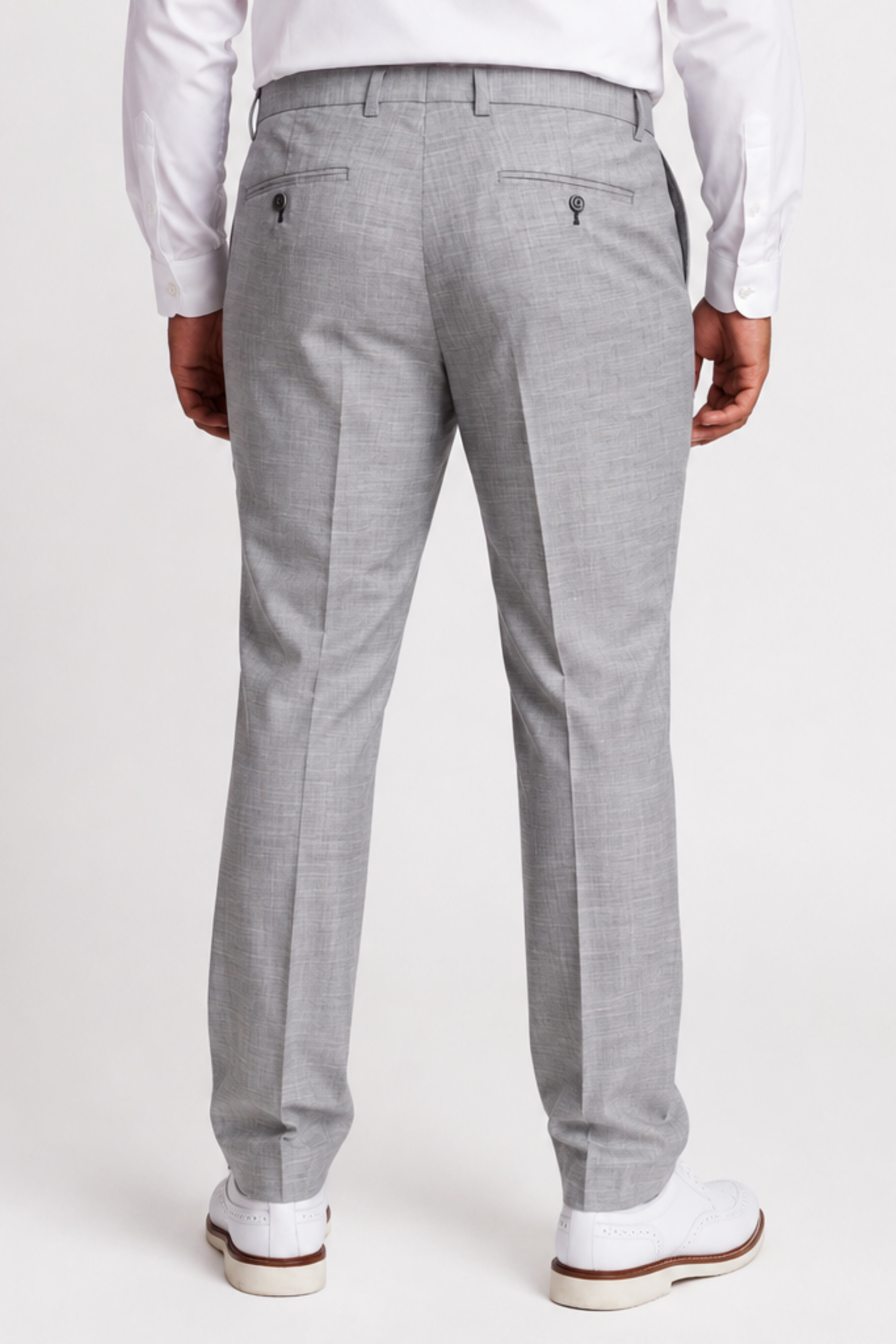 Big & Tall Downing Pants - Light Grey Shark