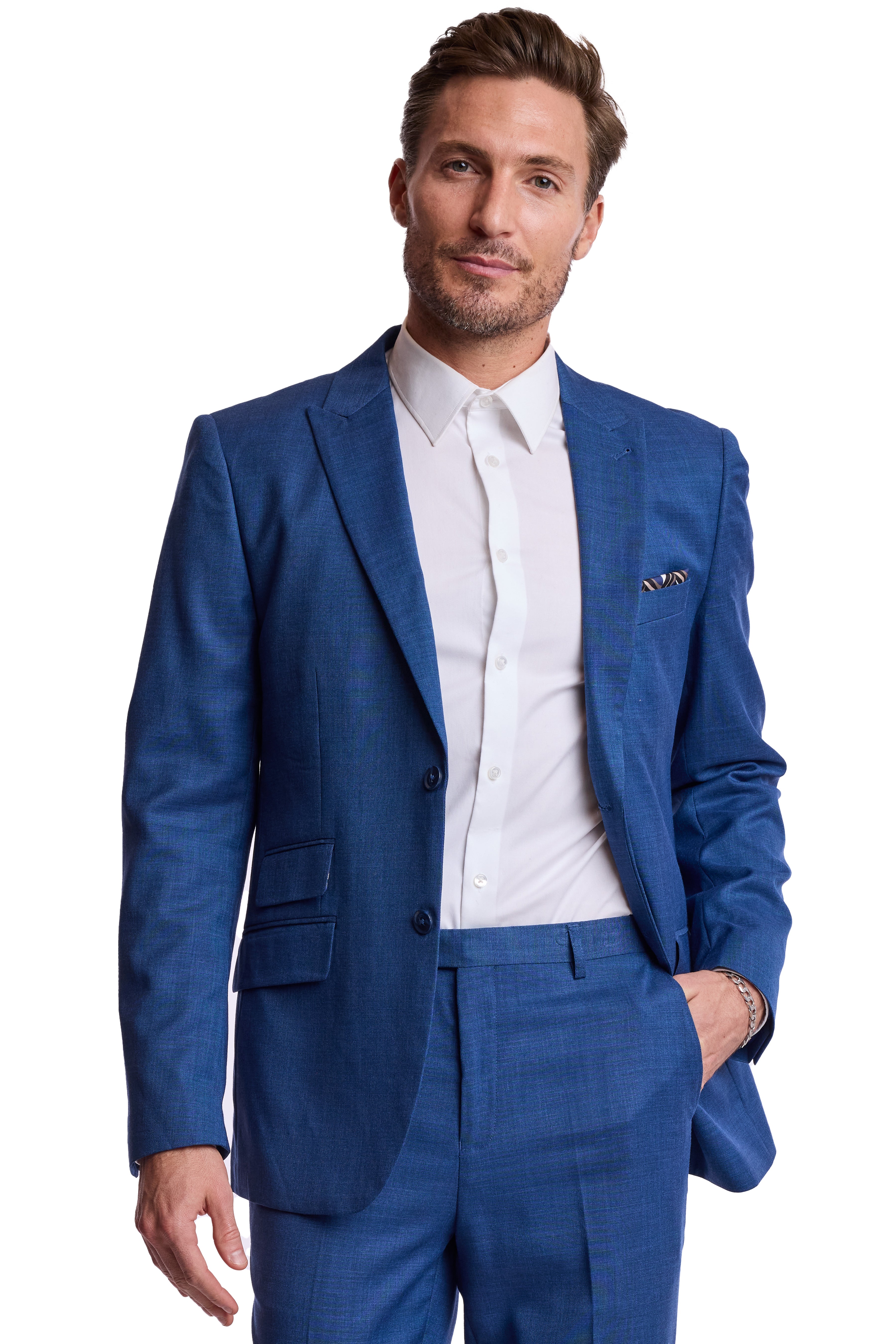 Modern Fit - Ashton Peak Jacket - Dark Blue Shark