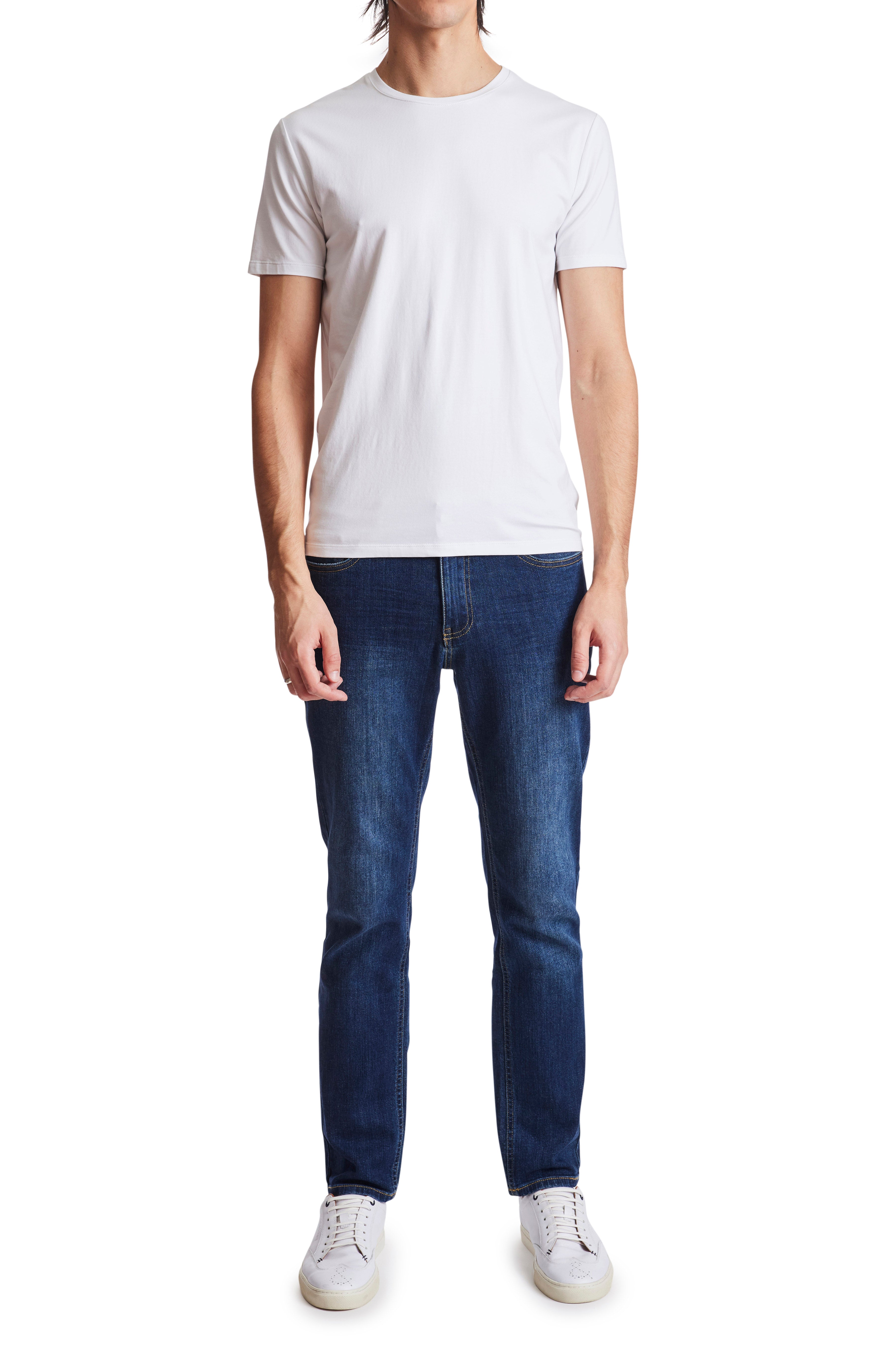 Lucas Crewneck T-Shirt - New White