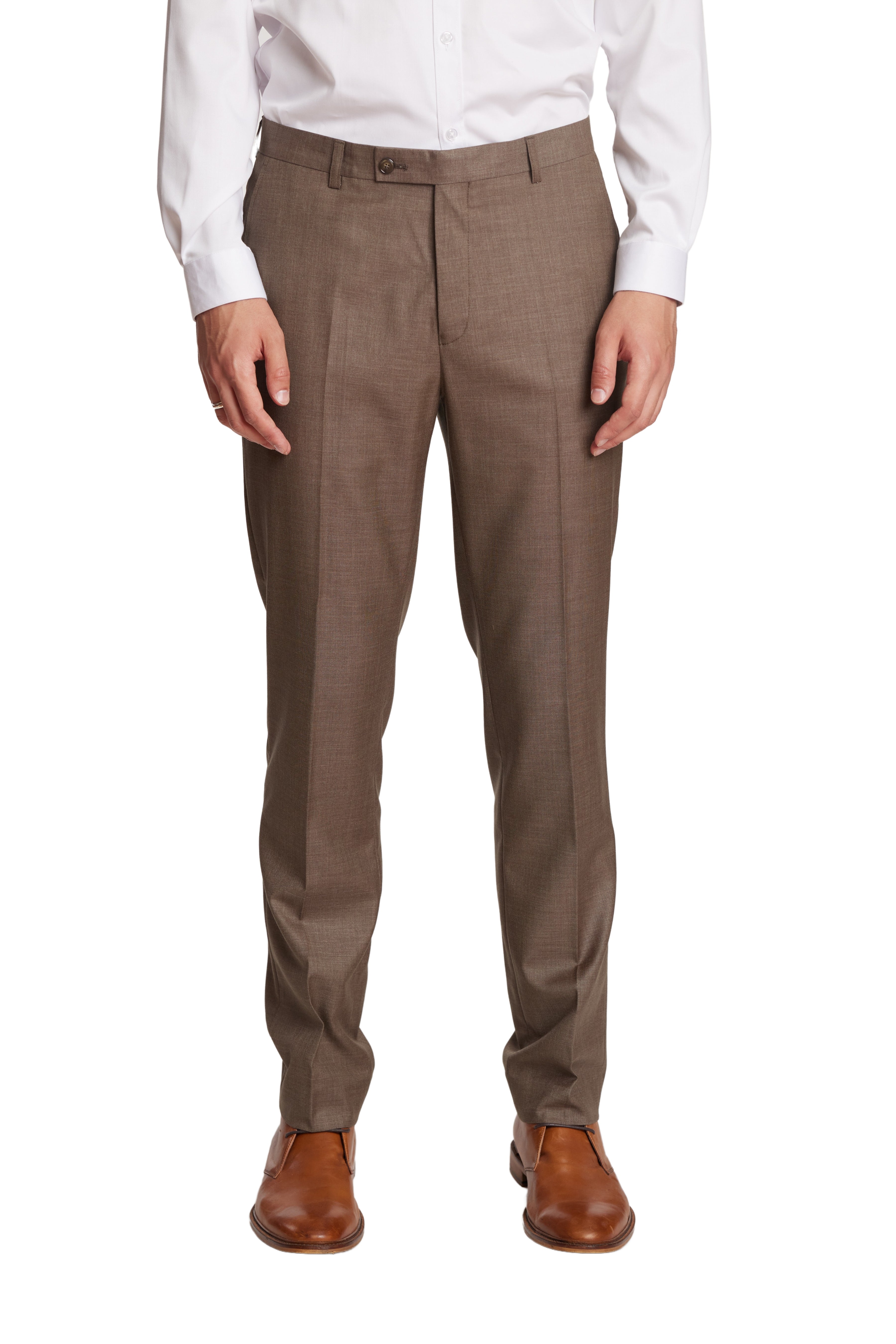 Modern Fit - Downing Pants - Dark Khaki Shark