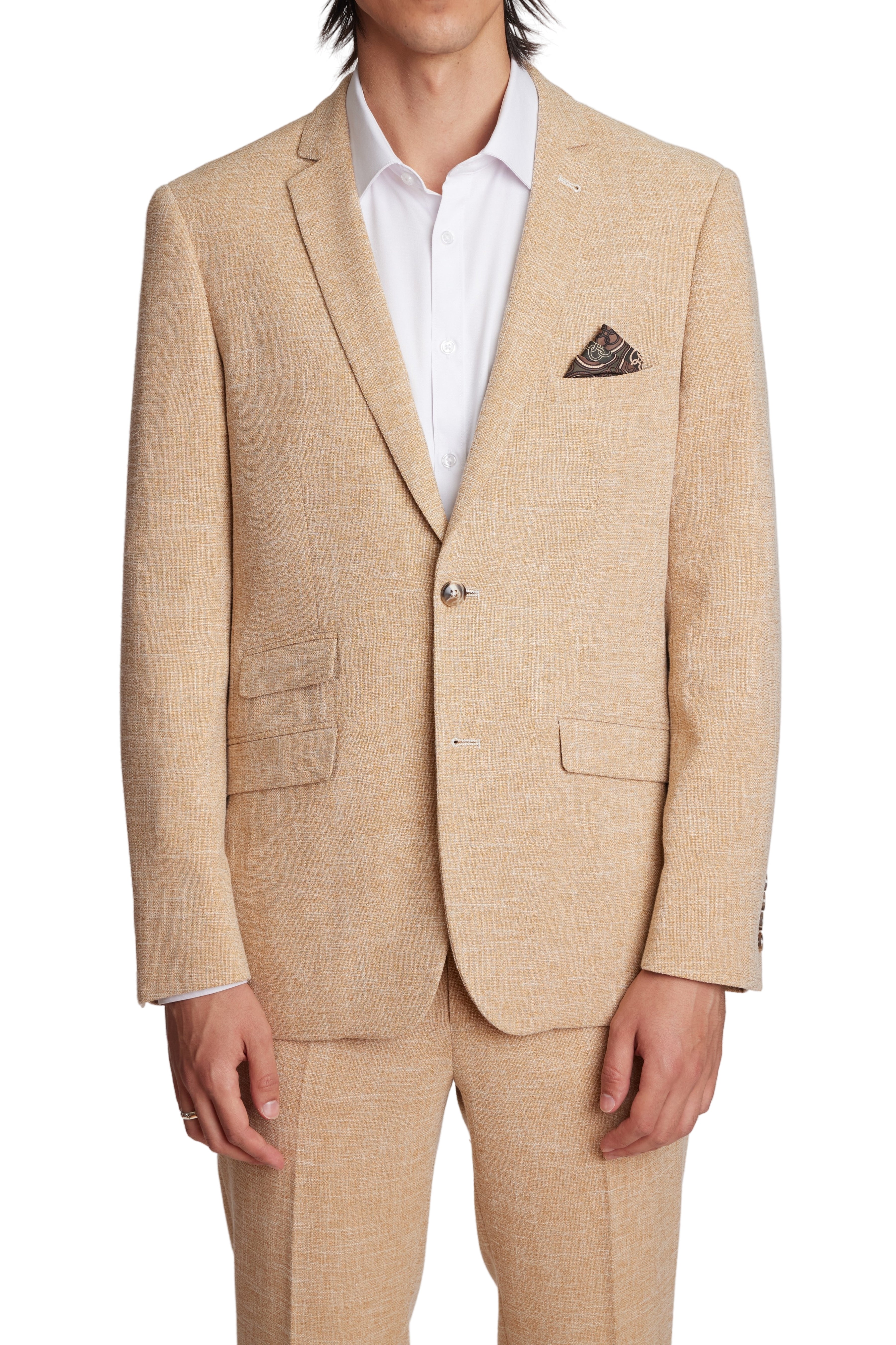 Dover Notch Jacket - slim - Wheaten