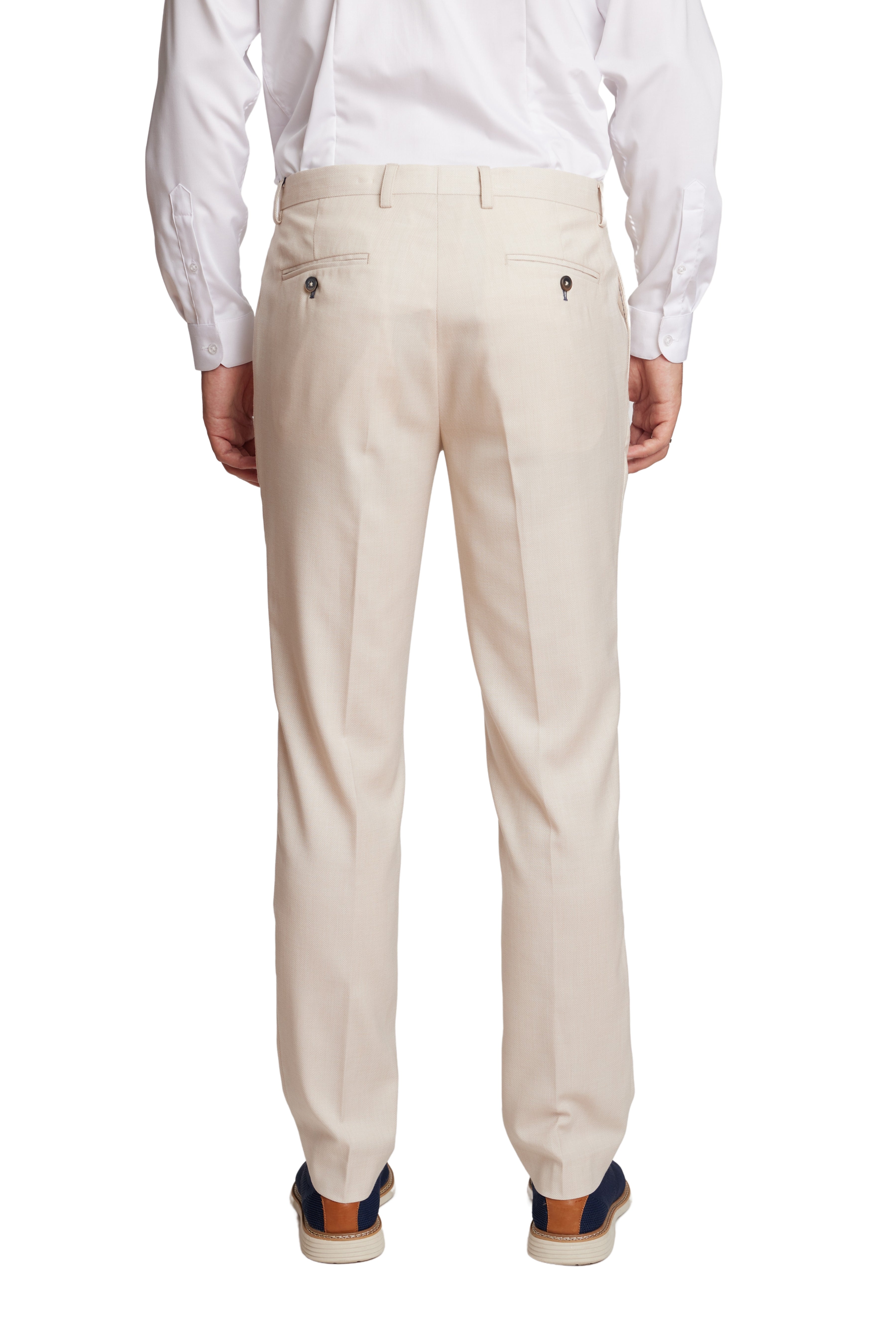 Big & Tall Downing Pants - Silken Cream