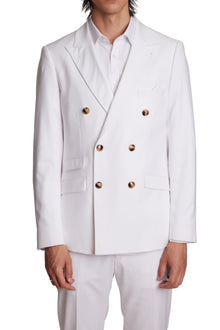  Soho Peak DB Jacket - slim - Summer White