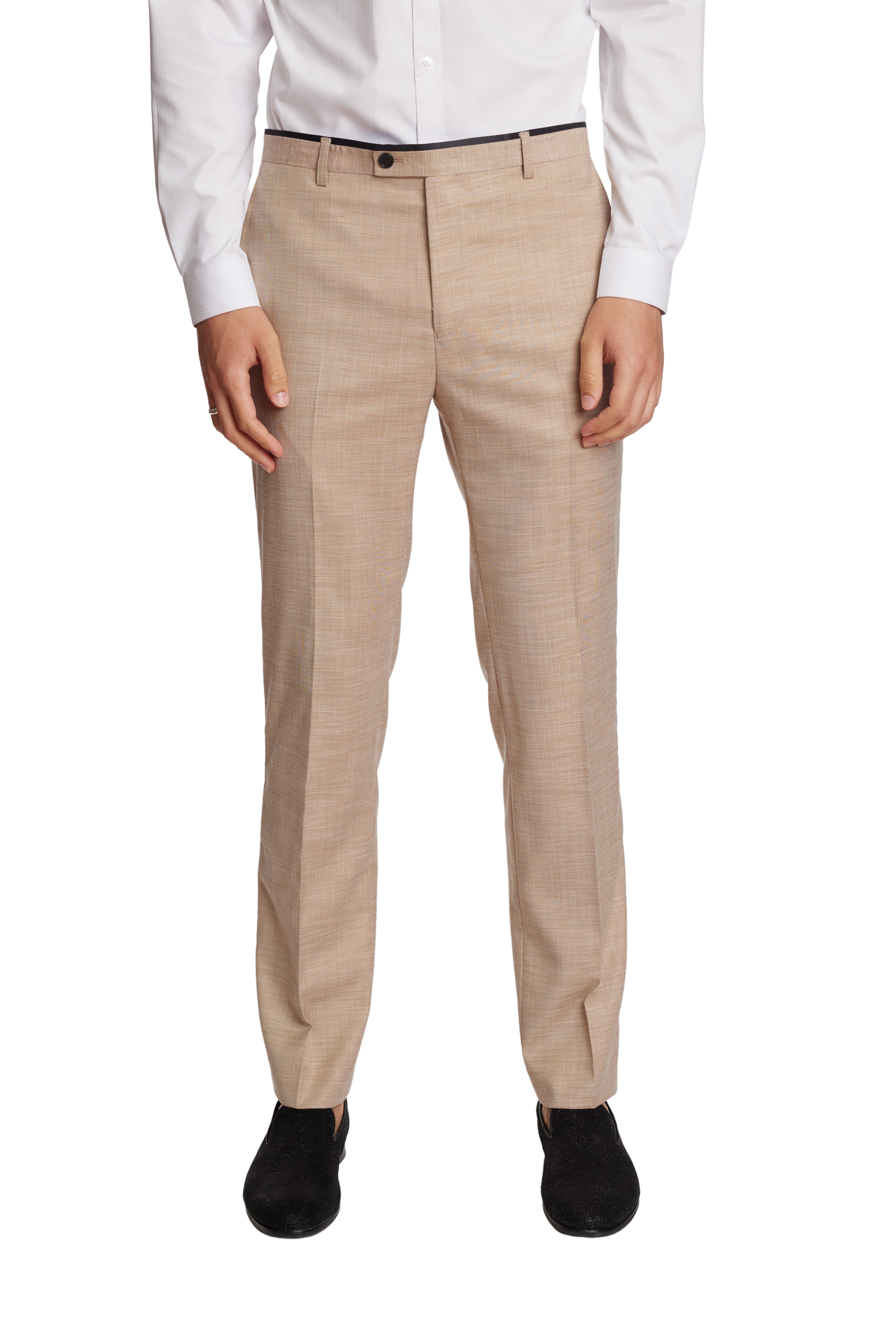 Sloane Tux Pants - slim - Camel Shark